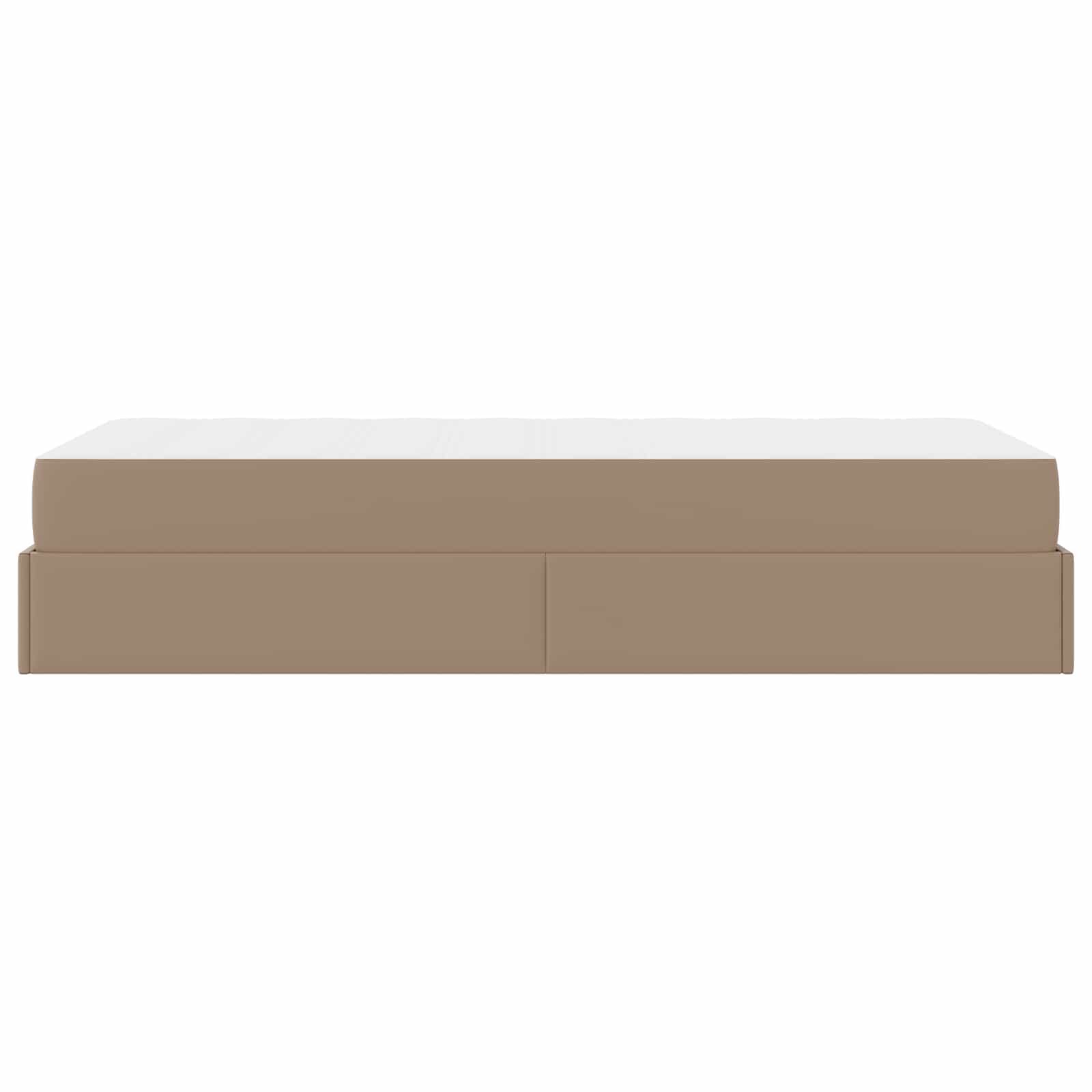 Bedframe met matras Anders 2 pcs Tan PVC – afbeelding 8