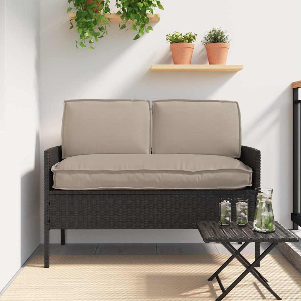 Kussen Set 3 pcs Taupe Oxford Stof – afbeelding 1