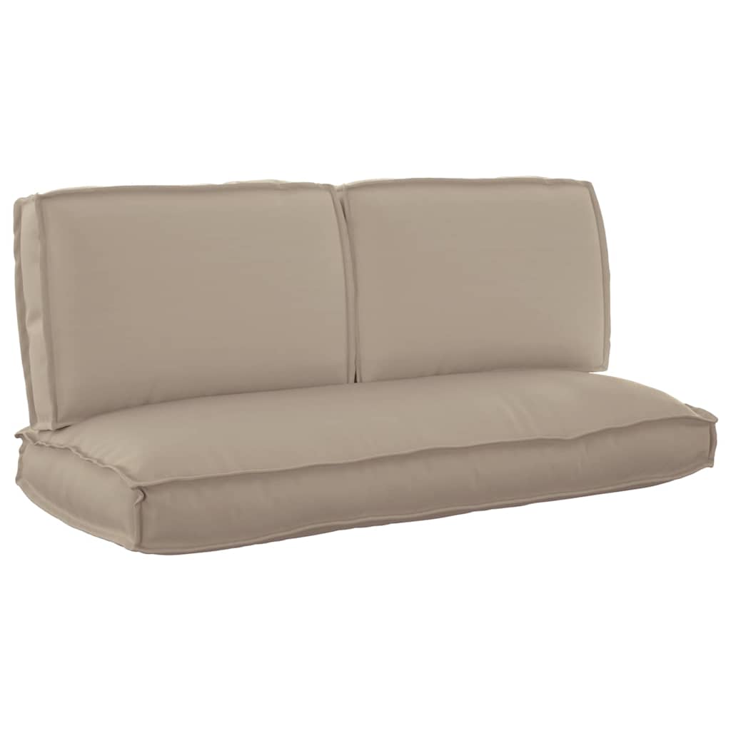 Kussen Set 3 pcs Taupe Oxford Stof – afbeelding 2