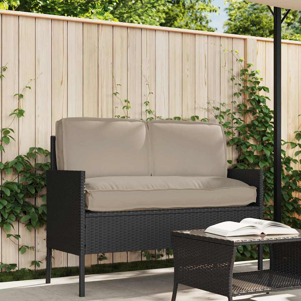 Kussen Set 3 pcs Taupe Oxford Stof – afbeelding 4
