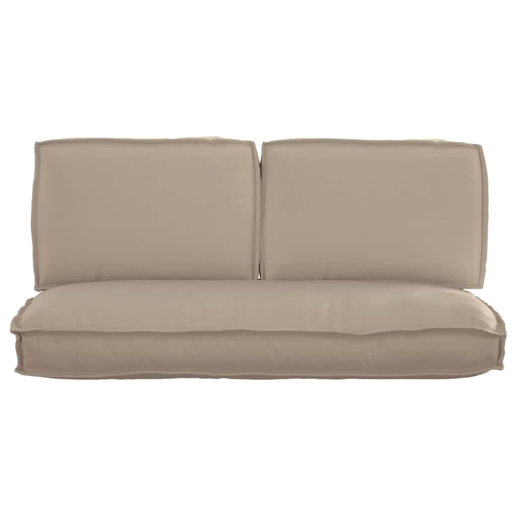Kussen Set 3 pcs Taupe Oxford Stof – afbeelding 8