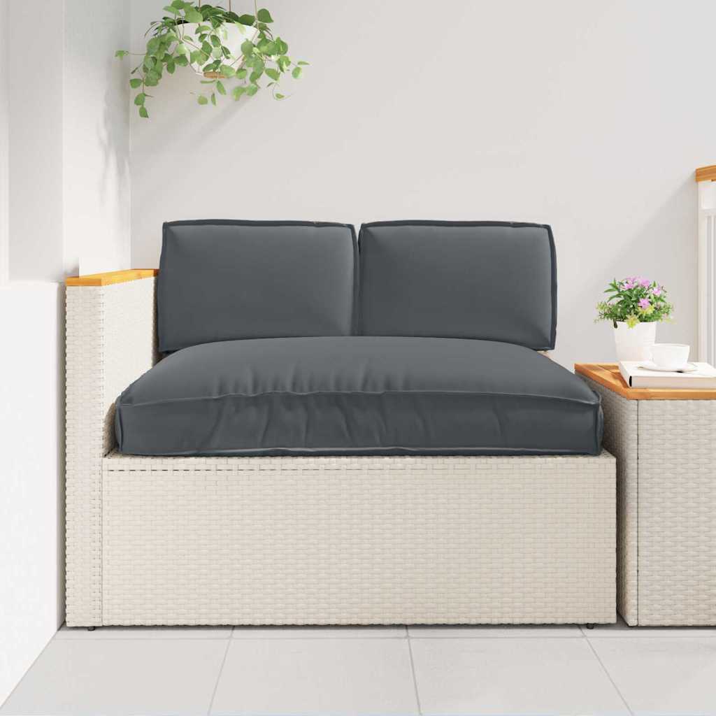 Kussen Set 3 pcs Antraciet Oxford Stof