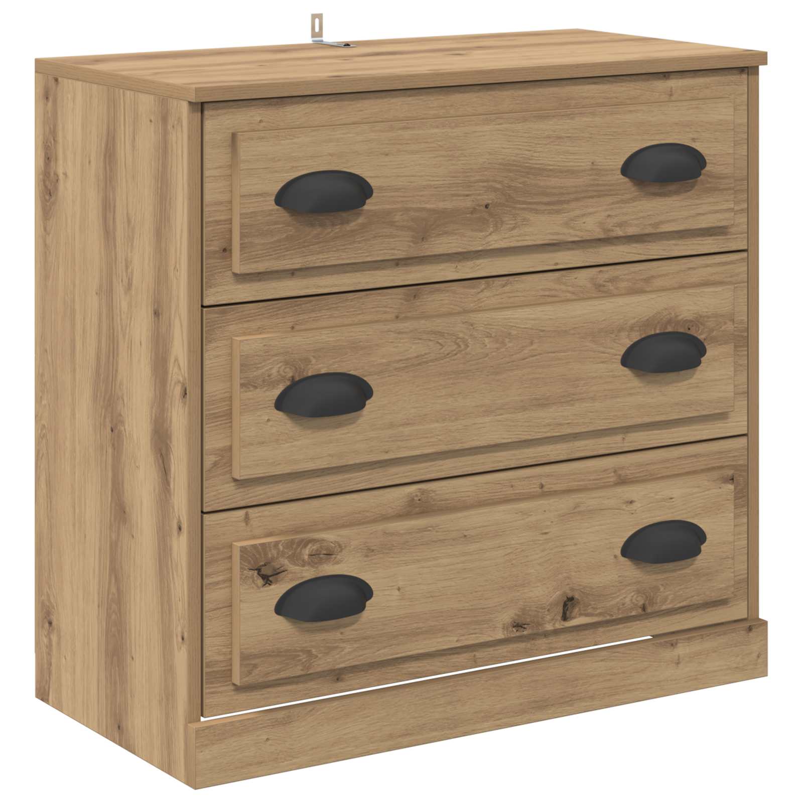 Dressoirs met lade 3 pcs Artisanaal eiken 210 x 35,5 x 67,5 cm – afbeelding 6