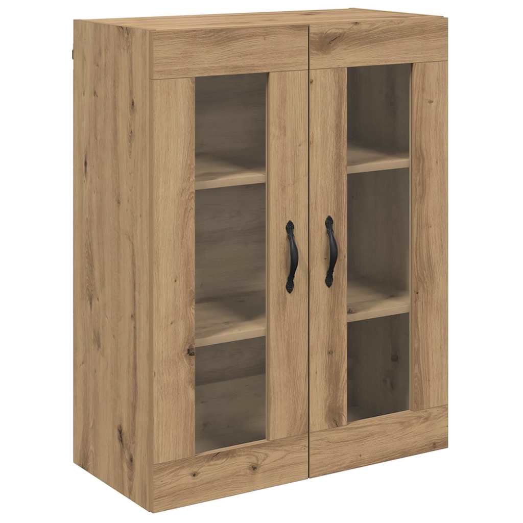 Hoge kast Artisan Eiken 69,5 x 34 x 90 cm Bewerkt hout – afbeelding 7