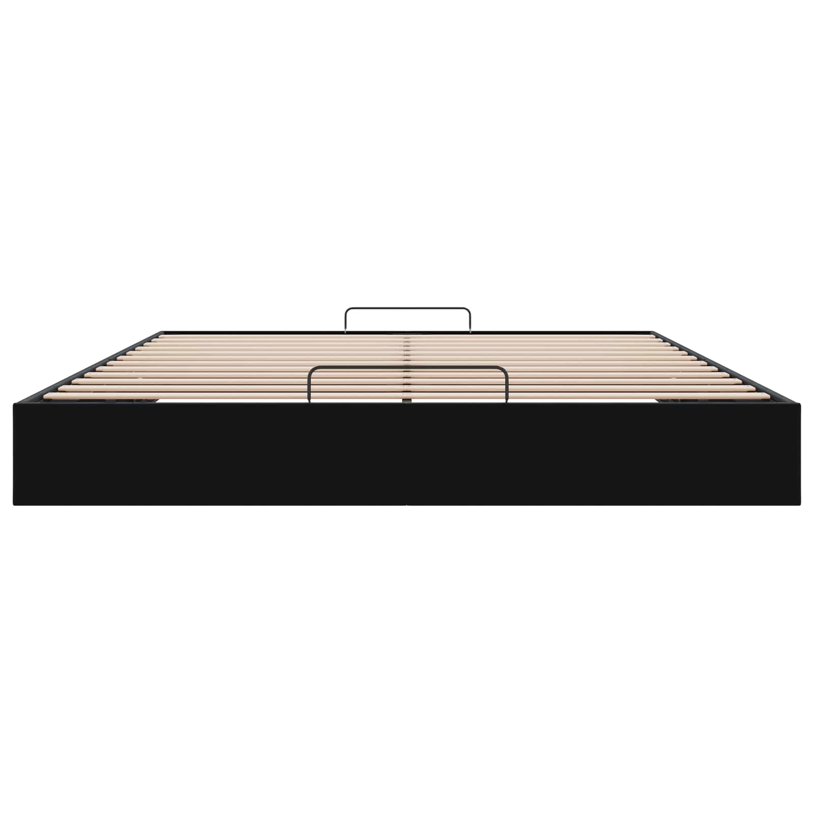 Ottoman Bedframe Zwart King size Fluweel – afbeelding 7