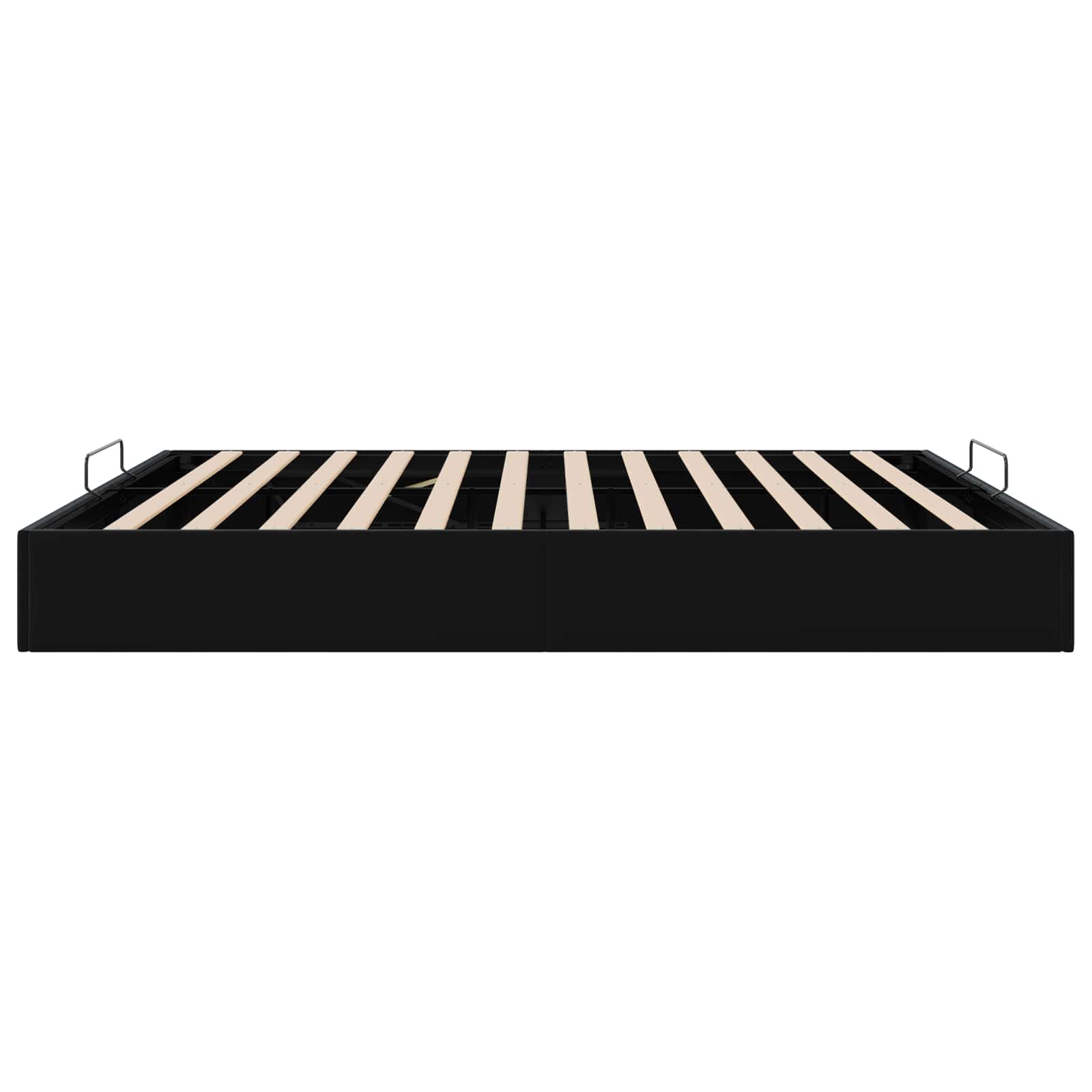 Ottoman Bedframe Zwart King size Fluweel – afbeelding 8