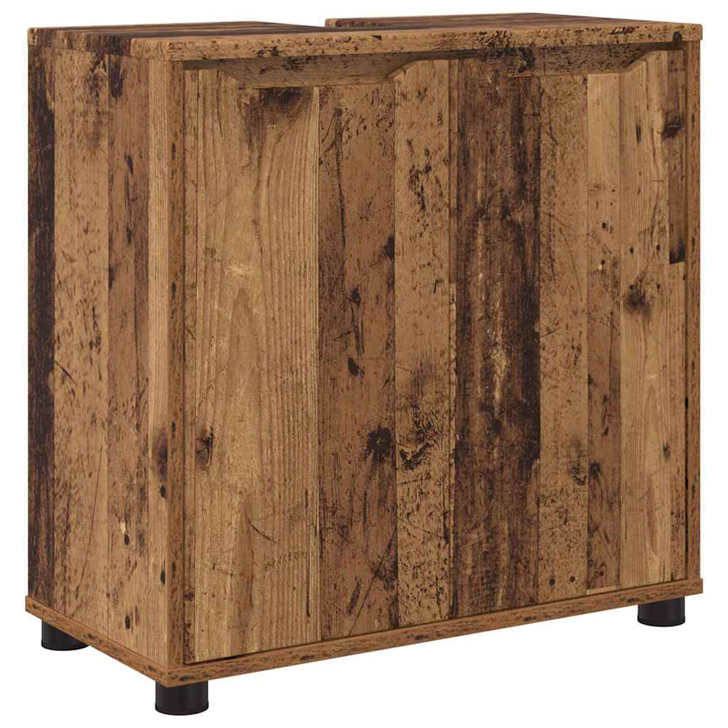 Badkamermeubelset 3 st Oud Hout 72,5 x 36,5 x 100 cm – afbeelding 5
