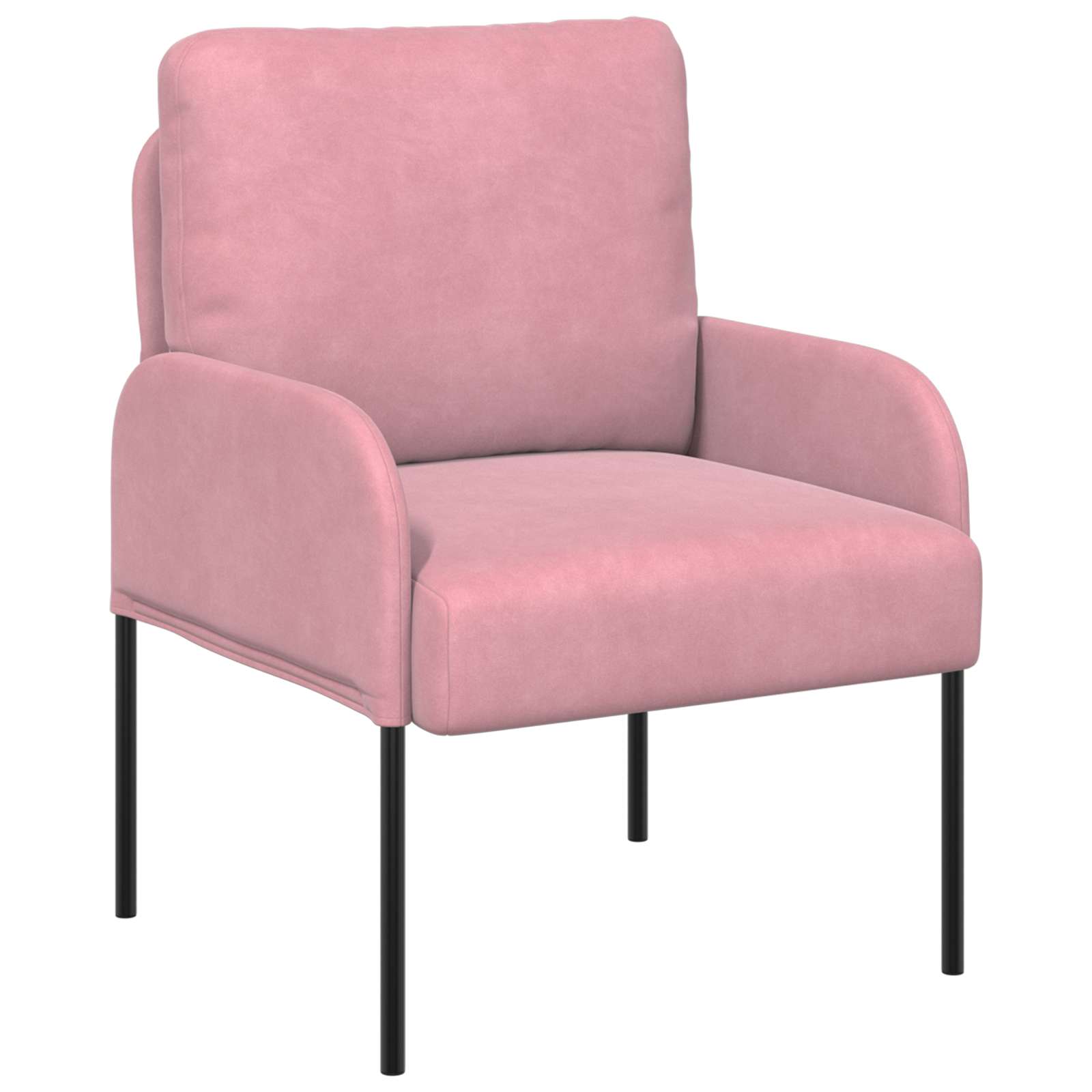 Sofa-Sets met kussen 3 pcs Roze 115 x 56 x 80 cm Multiplex – afbeelding 4