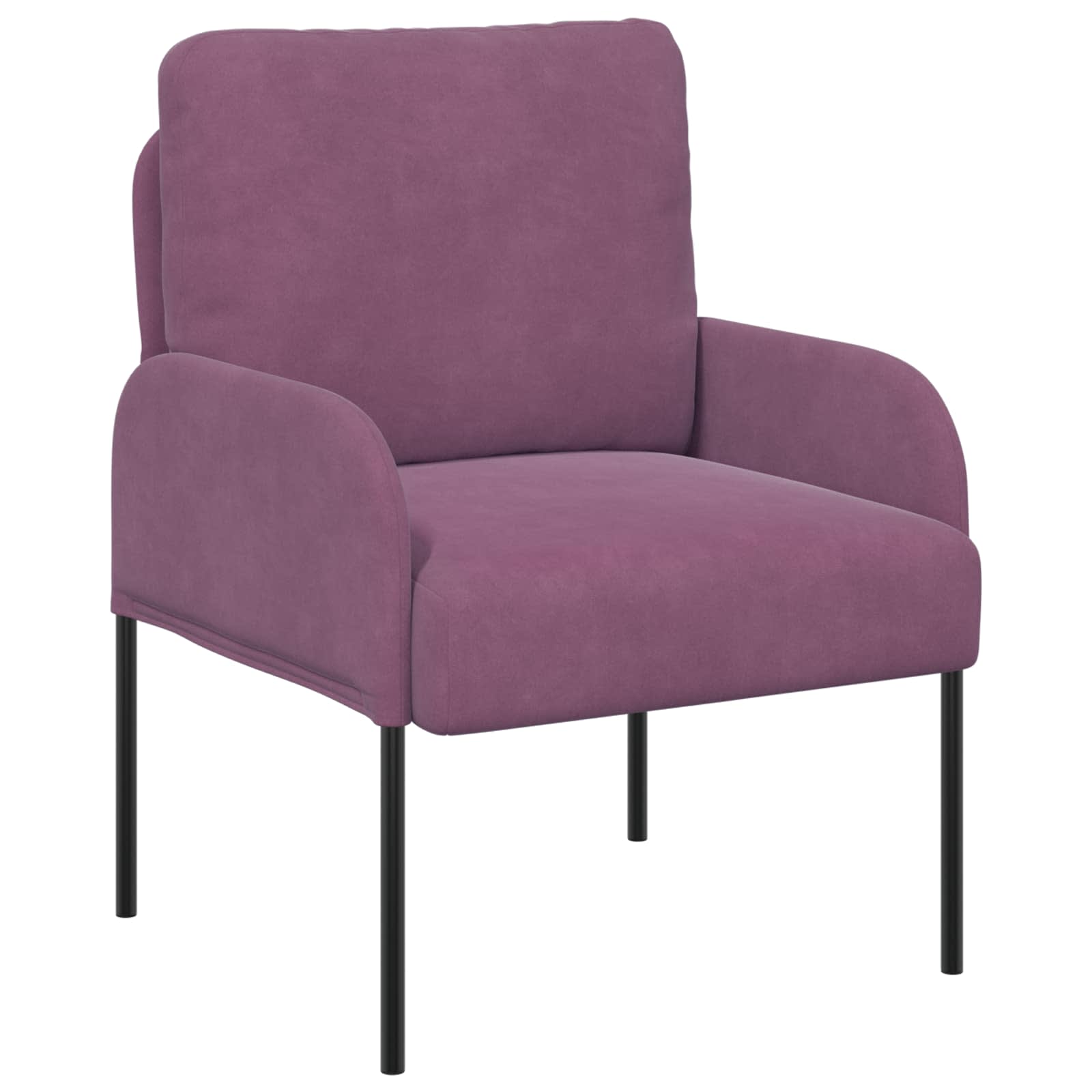 Sofa-Sets met kussen 3 pcs Paars 115 x 56 x 80 cm Multiplex – afbeelding 4