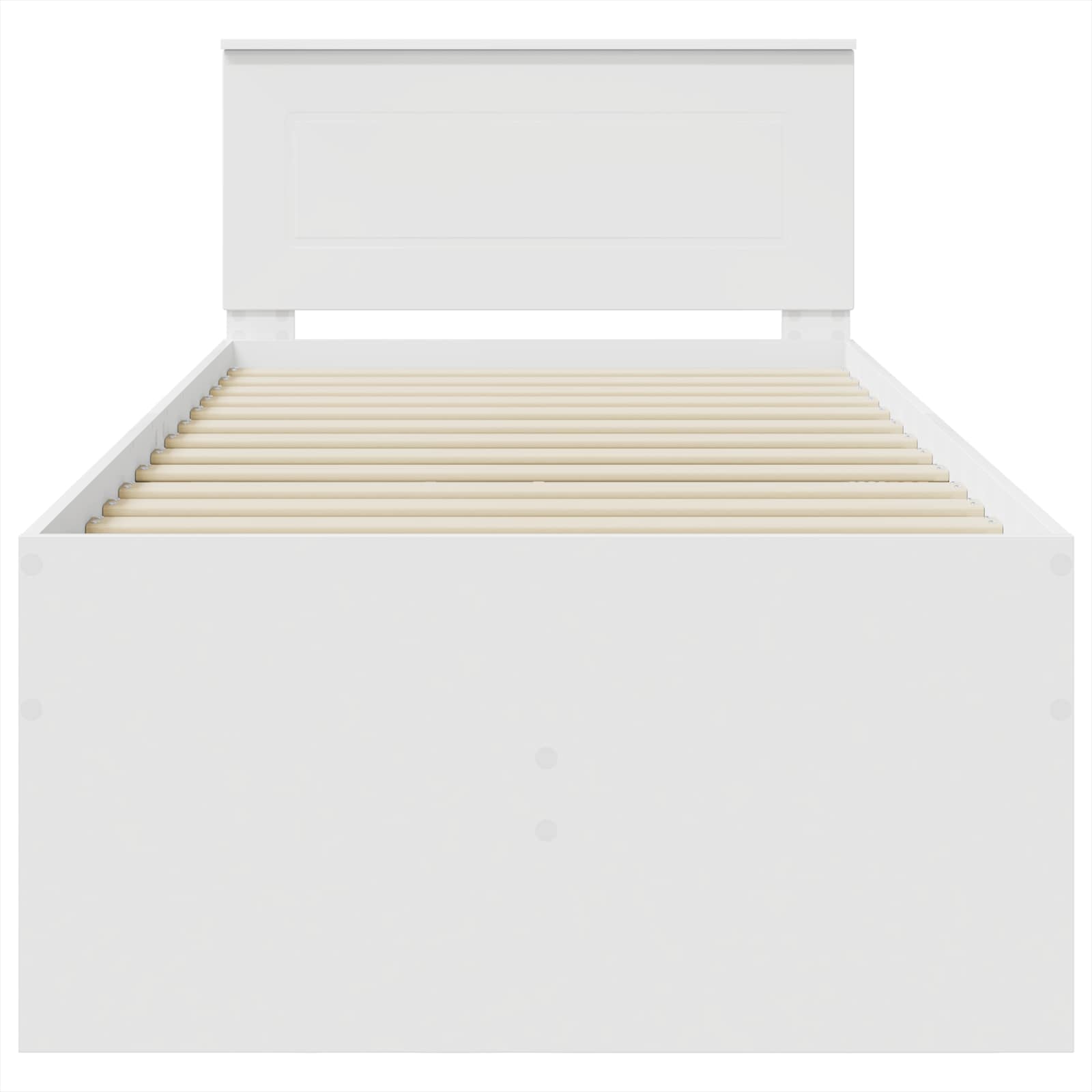 Slaapbank met lade Wit en zwart 90 x 200 cm Bewerkt hout – afbeelding 8