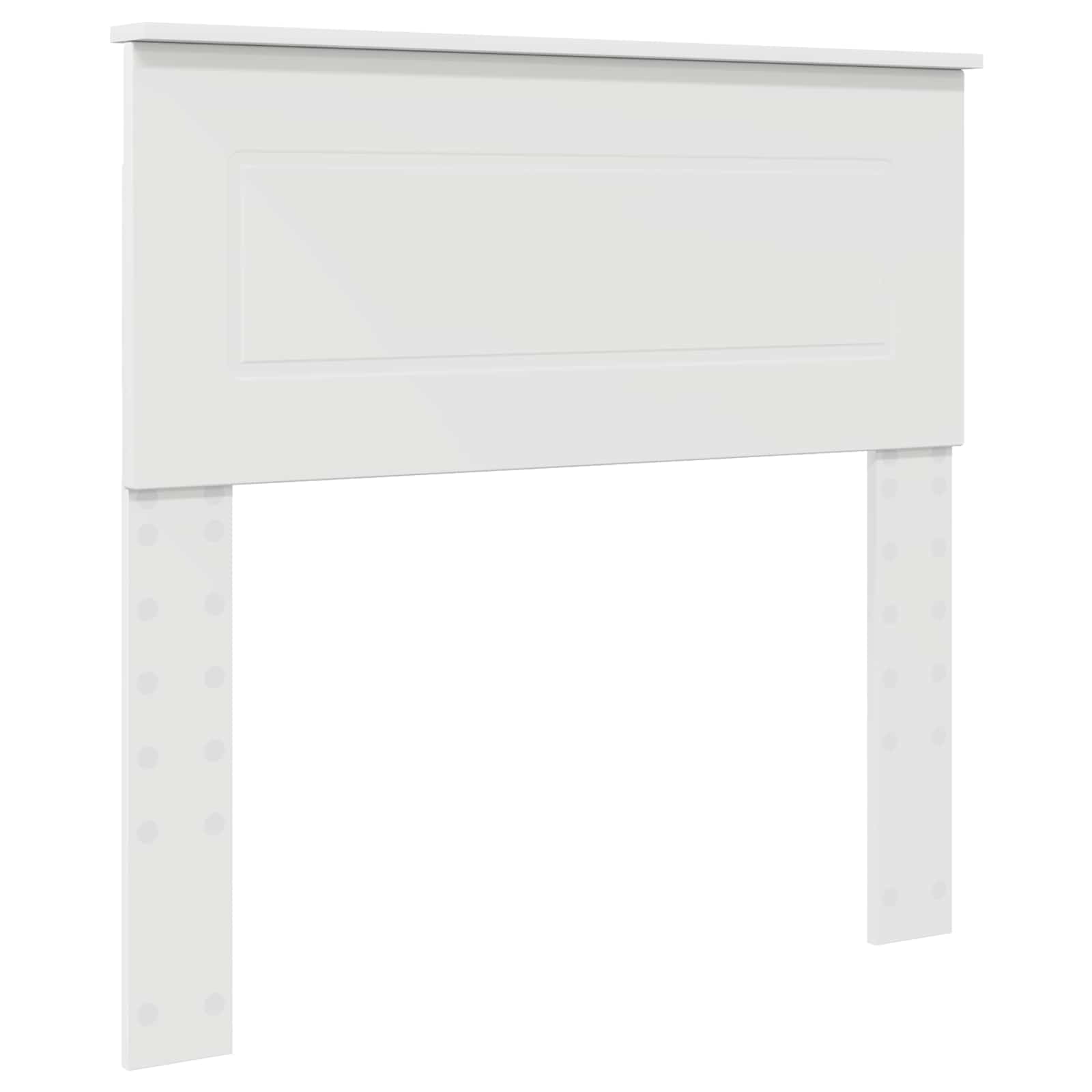 Bedframe met hoofdeinde Wit 90 x 200 cm Bewerkt hout – afbeelding 7