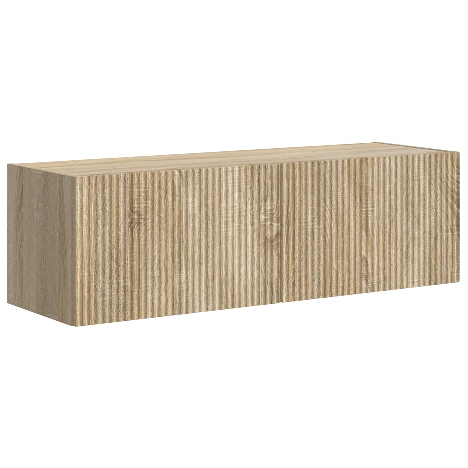TV Wandkast Set Wandgemonteerd 6 pcs Sonoma Eiken – afbeelding 5