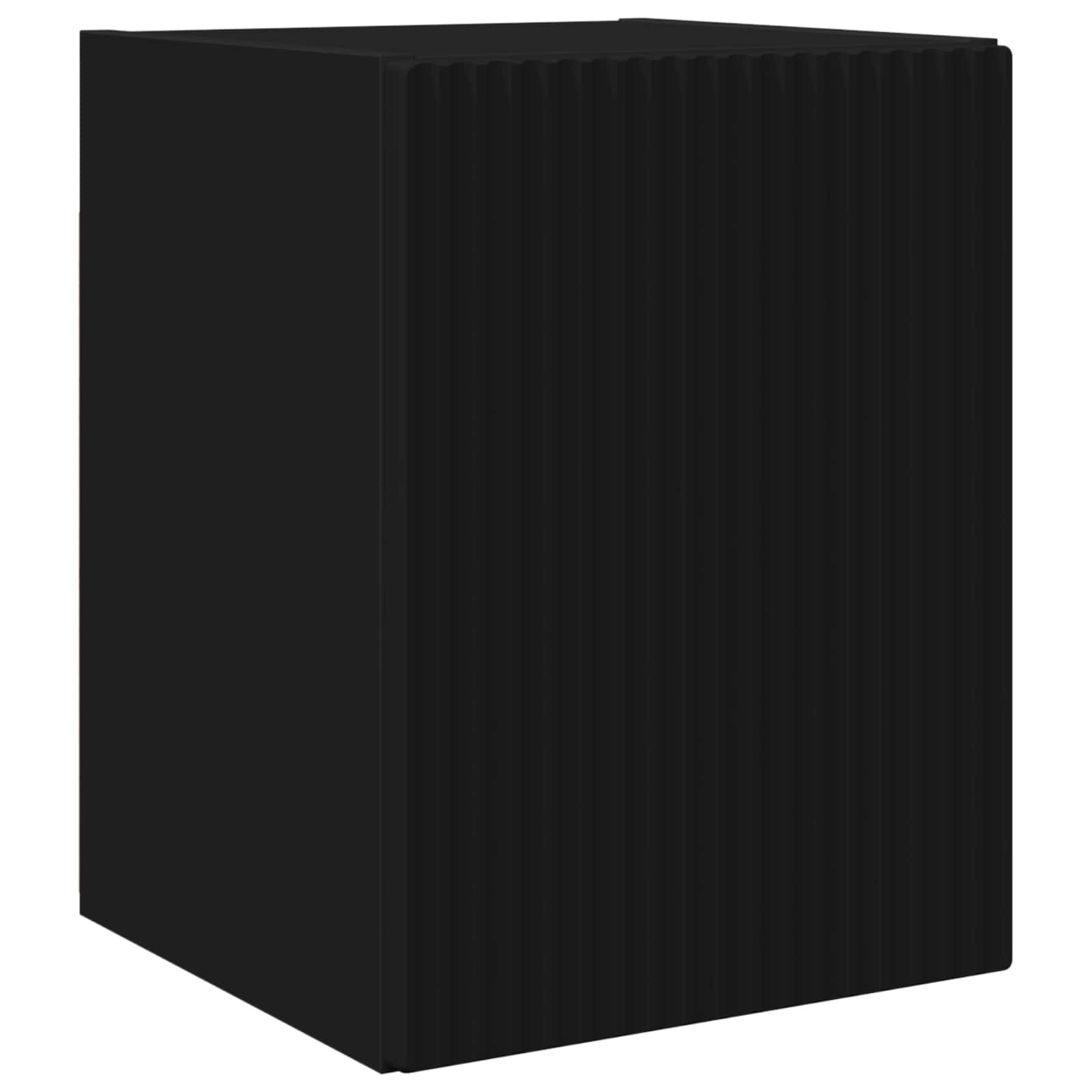 Tv-meubelset Wandgemonteerd 5 pcs Zwart Bewerkt hout – afbeelding 6