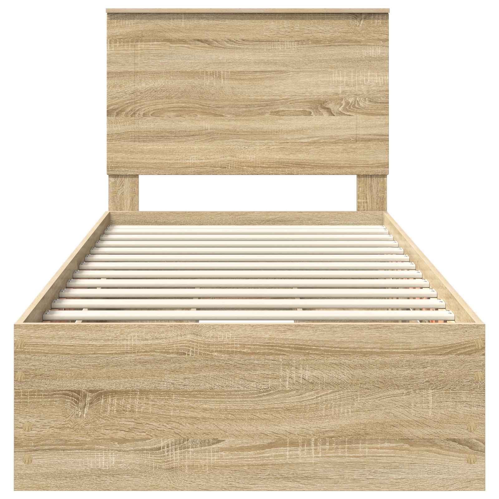Bedframe met lade Sonoma Eiken 90 x 190 cm Ingenieurshout – afbeelding 8