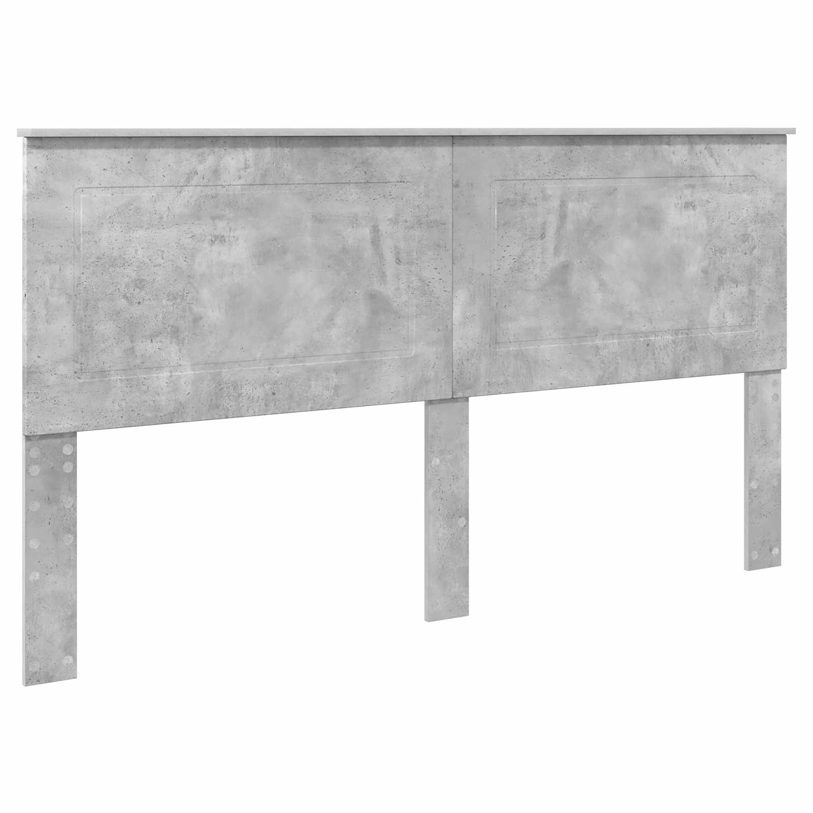 Opslag bed met hoofdeinde Beton Grijs 180 x 200 cm Bewerkt hout – afbeelding 7