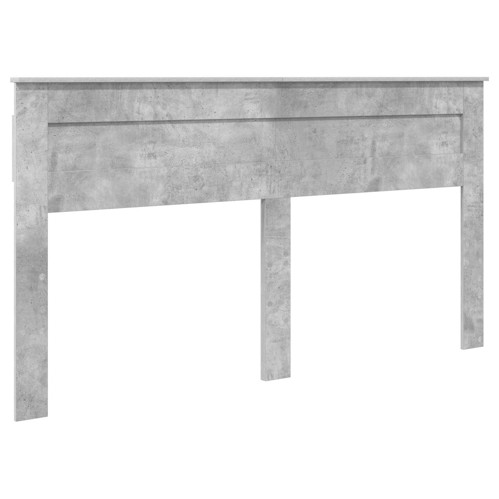 Opslag bed met hoofdeinde Beton Grijs 180 x 200 cm Bewerkt hout – afbeelding 7
