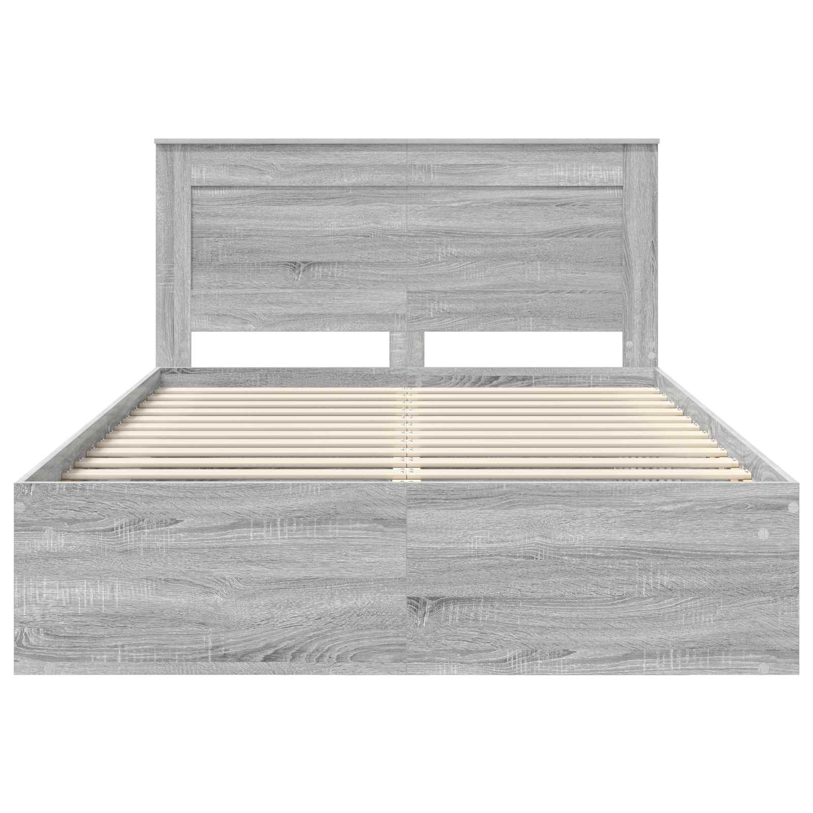 Bedframe Grijs Sonoma 160 x 200 cm Massief grenenhout – afbeelding 7