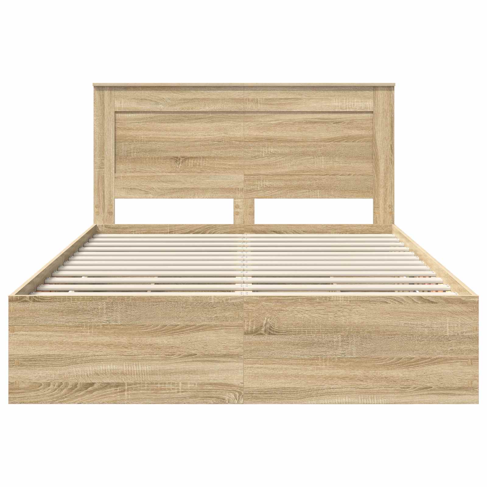 Bedframe met lade Sonoma Eiken 150 x 200 cm Ingenieurshout – afbeelding 8