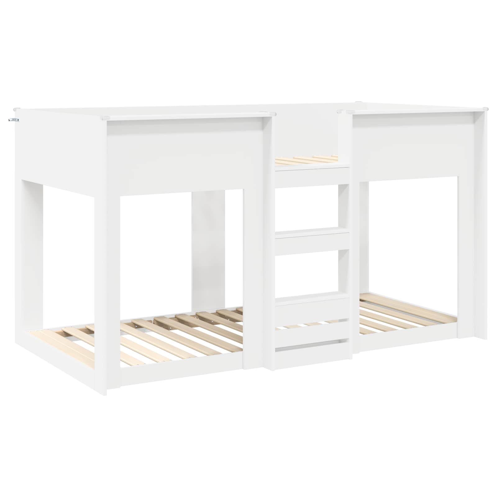 Bunk Bed voor Kinderen Wit 90 x 200 cm Bewerkt hout – afbeelding 4