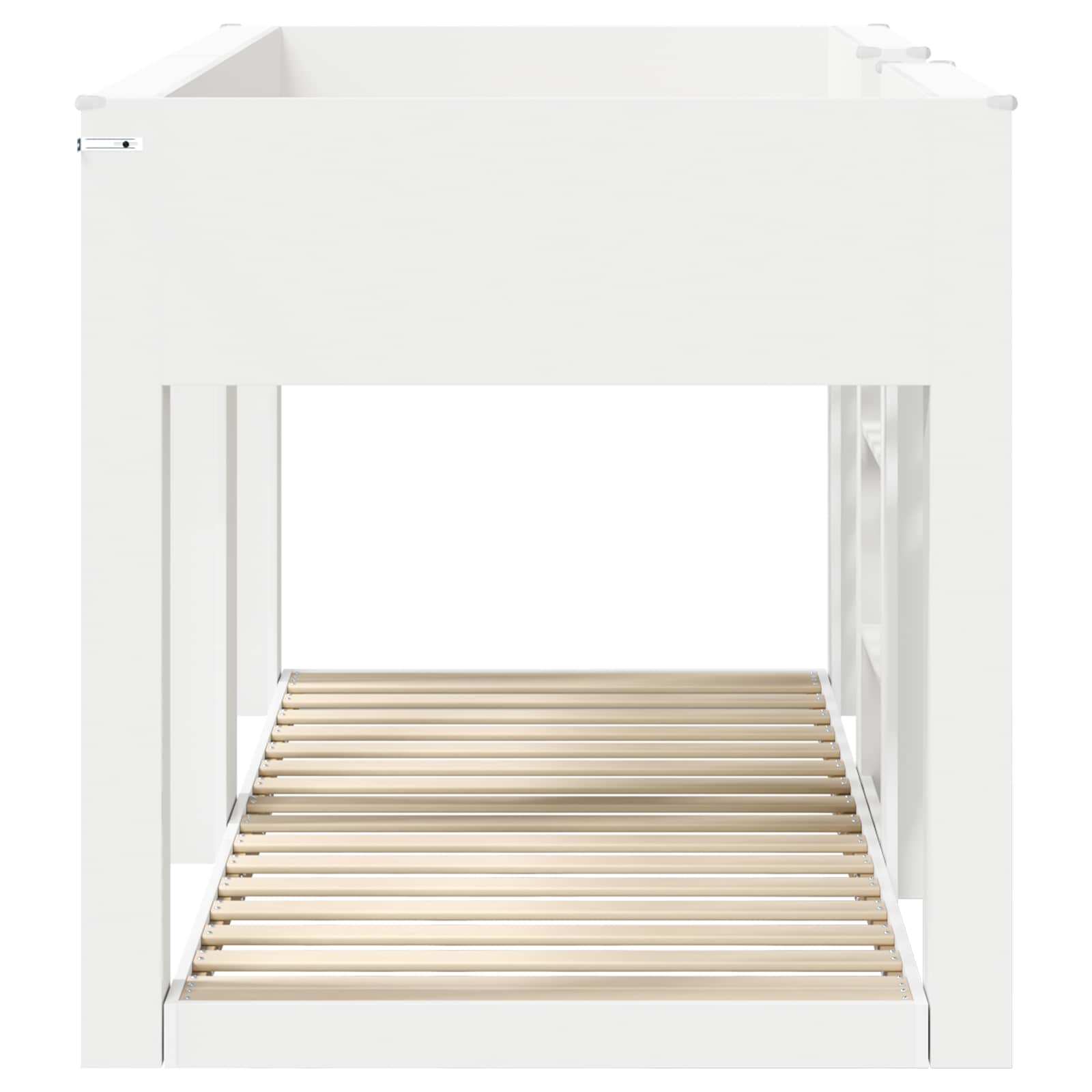 Bunk Bed voor Kinderen Wit 90 x 200 cm Bewerkt hout – afbeelding 6