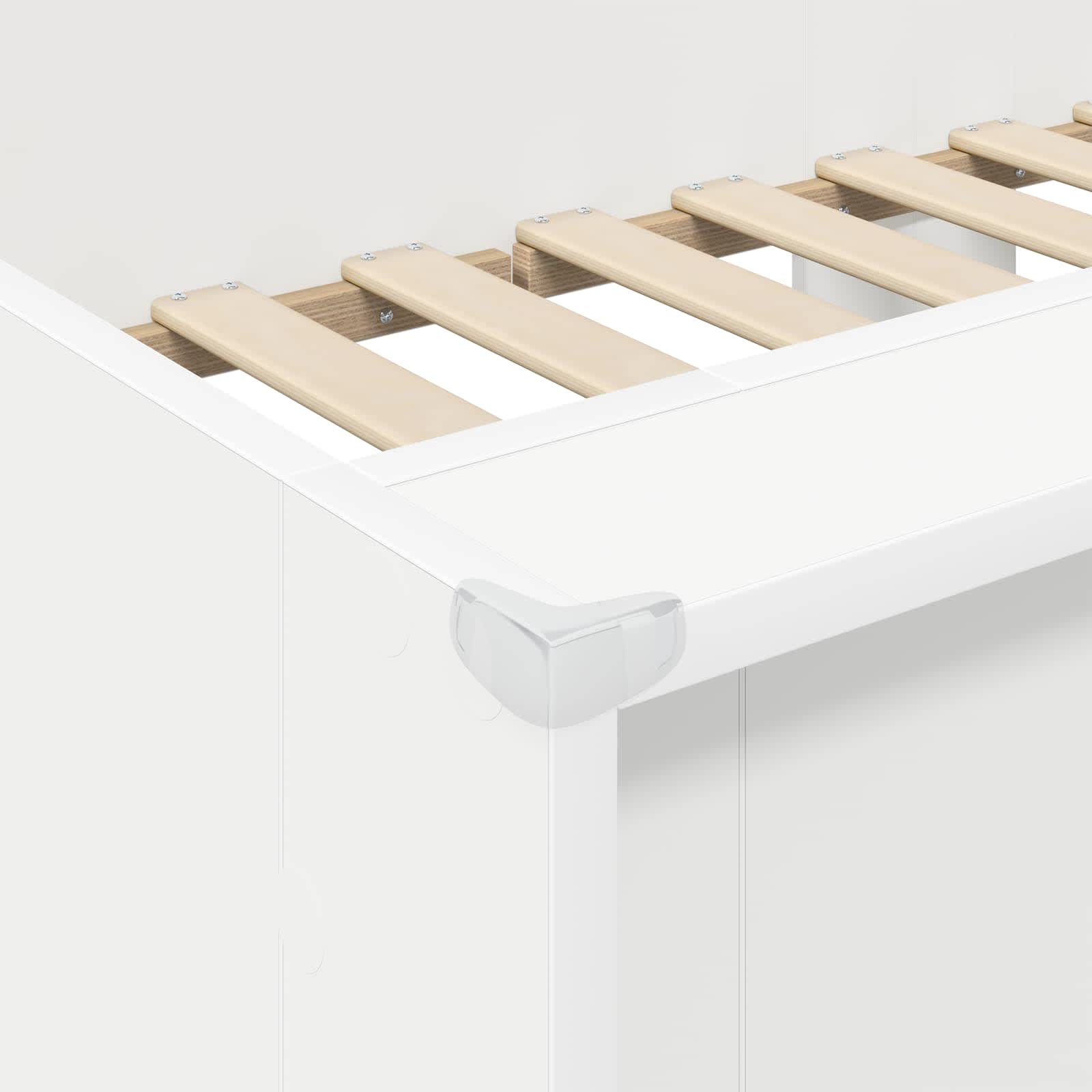 Bunk Bed voor Kinderen Wit 90 x 200 cm Bewerkt hout – afbeelding 8