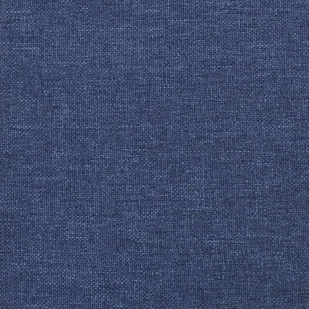 Schommelstoel stof blauw – afbeelding 8