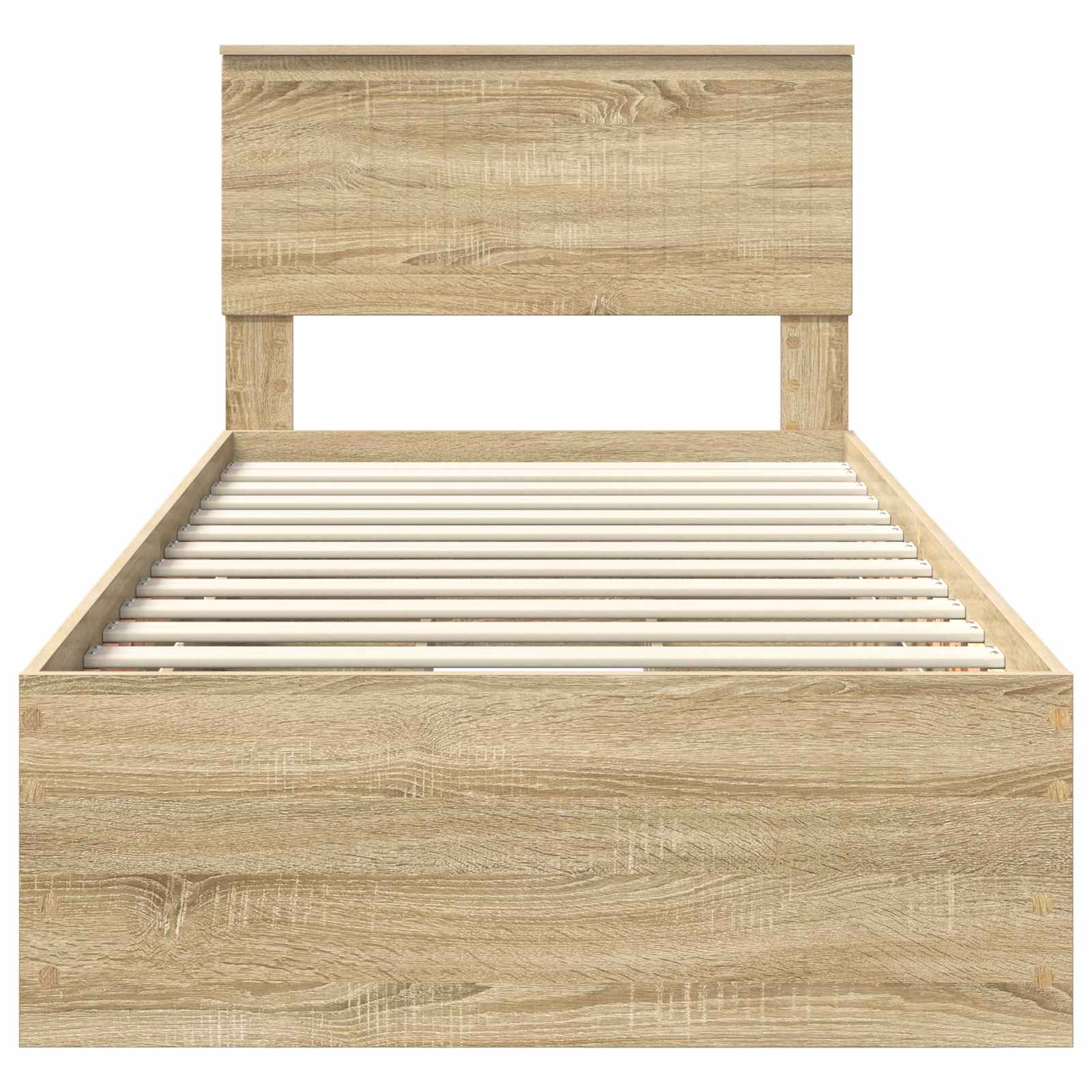 Bedframe met lade Sonoma Eiken 90 x 190 cm Ingenieurshout – afbeelding 8
