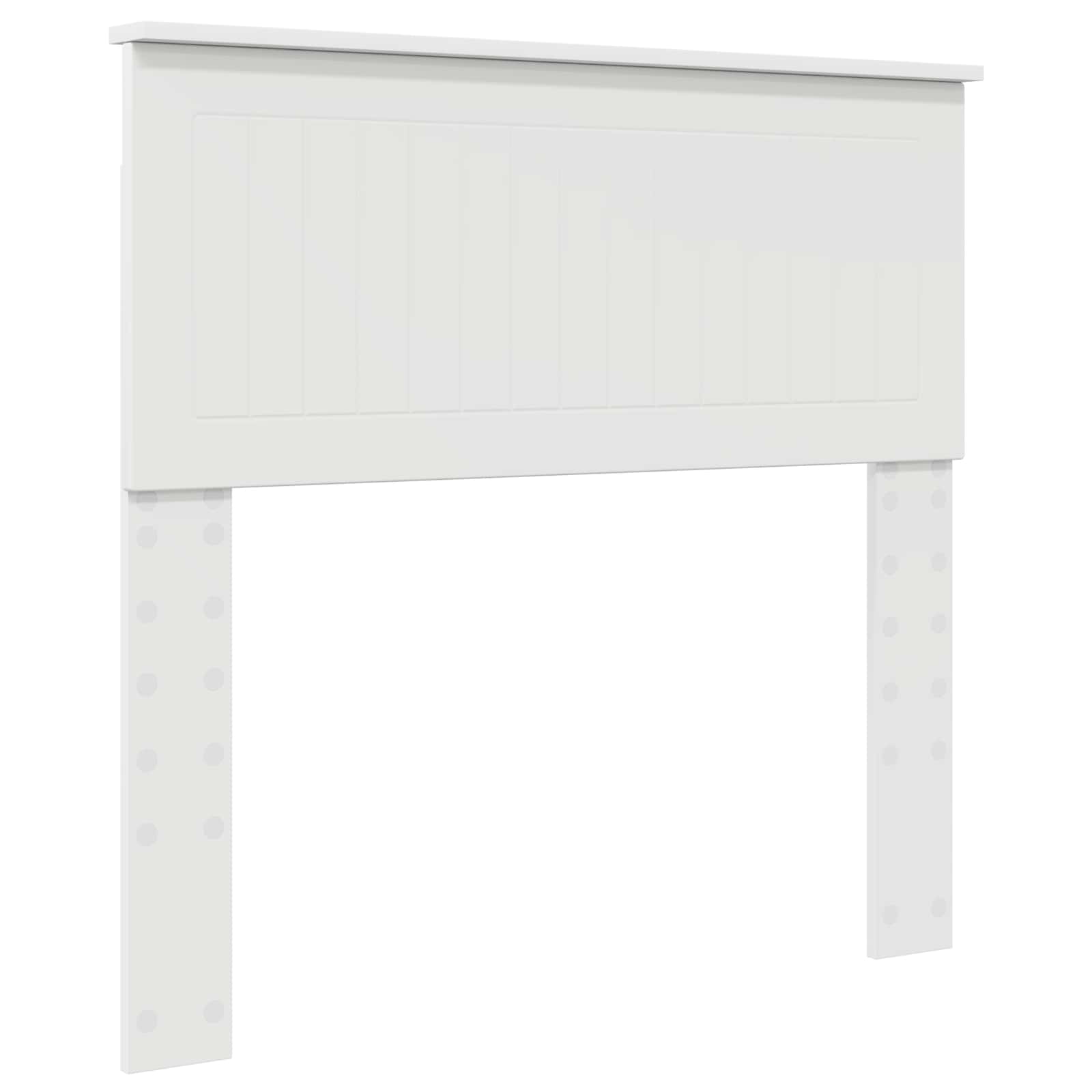 Opslag bed met hoofdeinde met lade Wit 90 x 190 cm Bewerkt hout – afbeelding 7