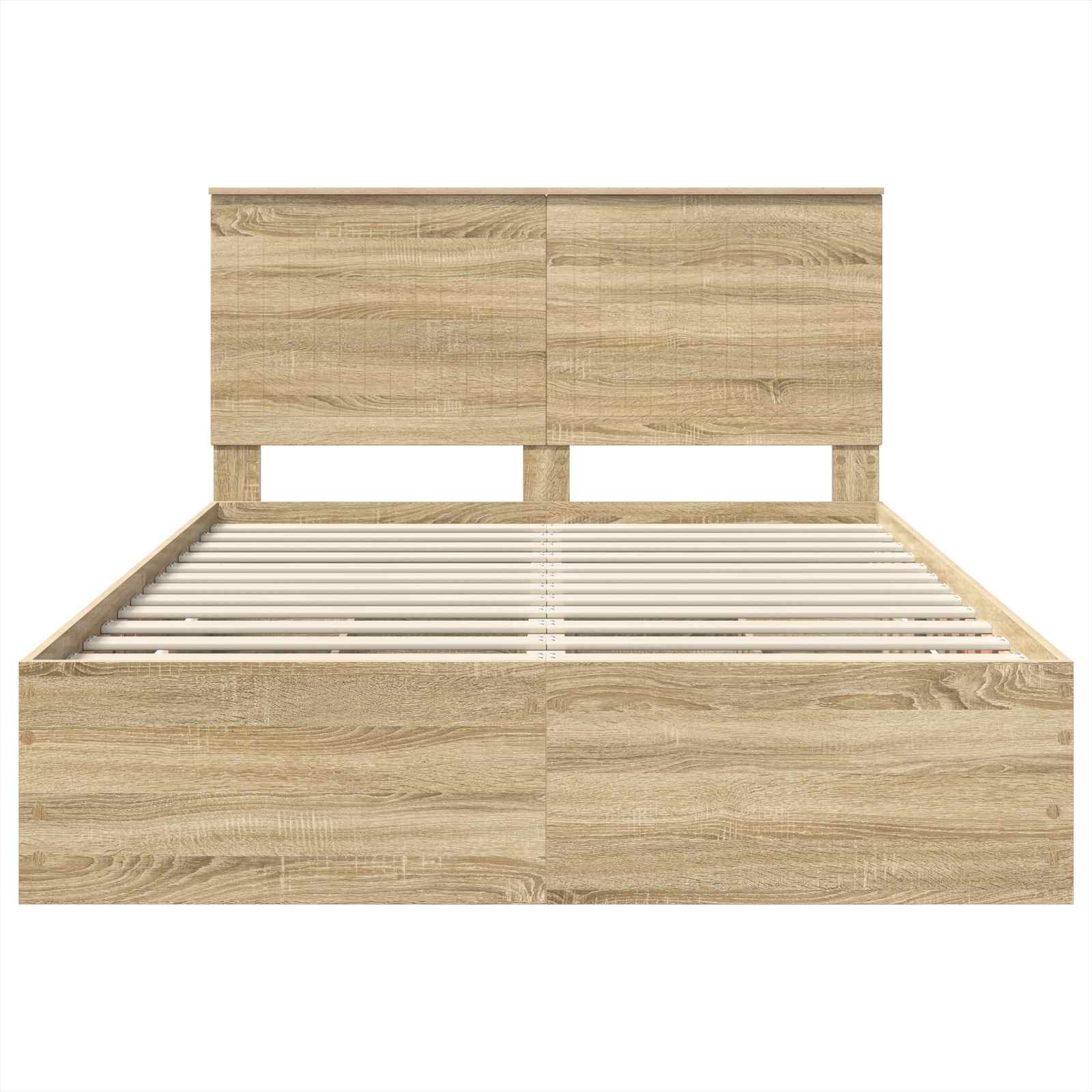 Bedframe met lade Sonoma Eiken 140 x 190 cm Ingenieurshout – afbeelding 8