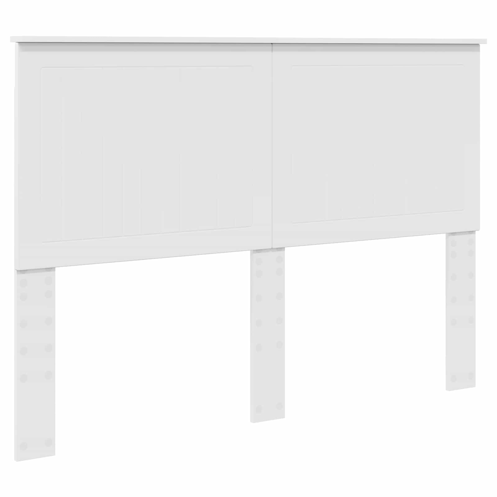 Bedframe met hoofdeinde met lade Wit 140 x 200 cm Bewerkt hout – afbeelding 7