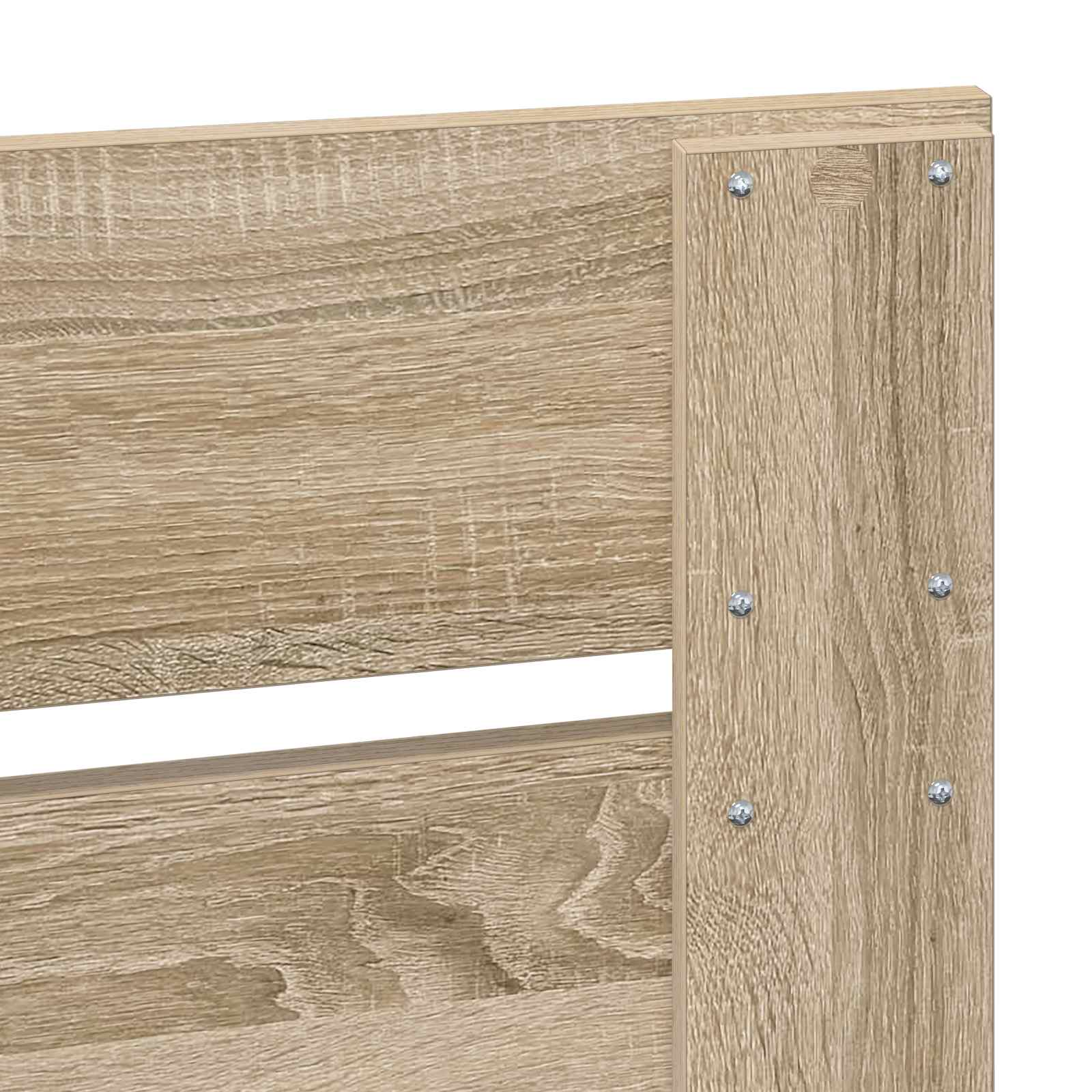 Bedframe met lade Sonoma Eiken 90 x 190 cm Bewerkt hout – afbeelding 11