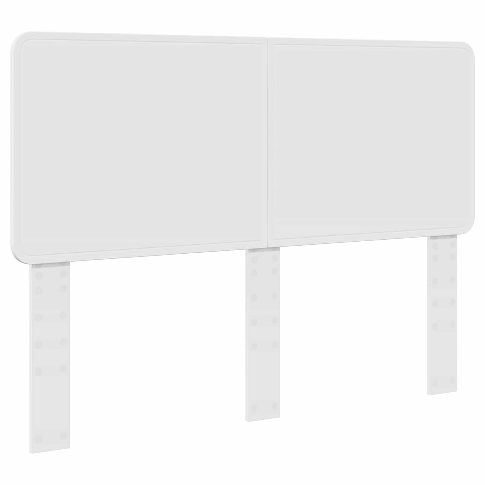 Bedframe met hoofdeinde met lade Wit 150 x 200 cm Bewerkt hout – afbeelding 7