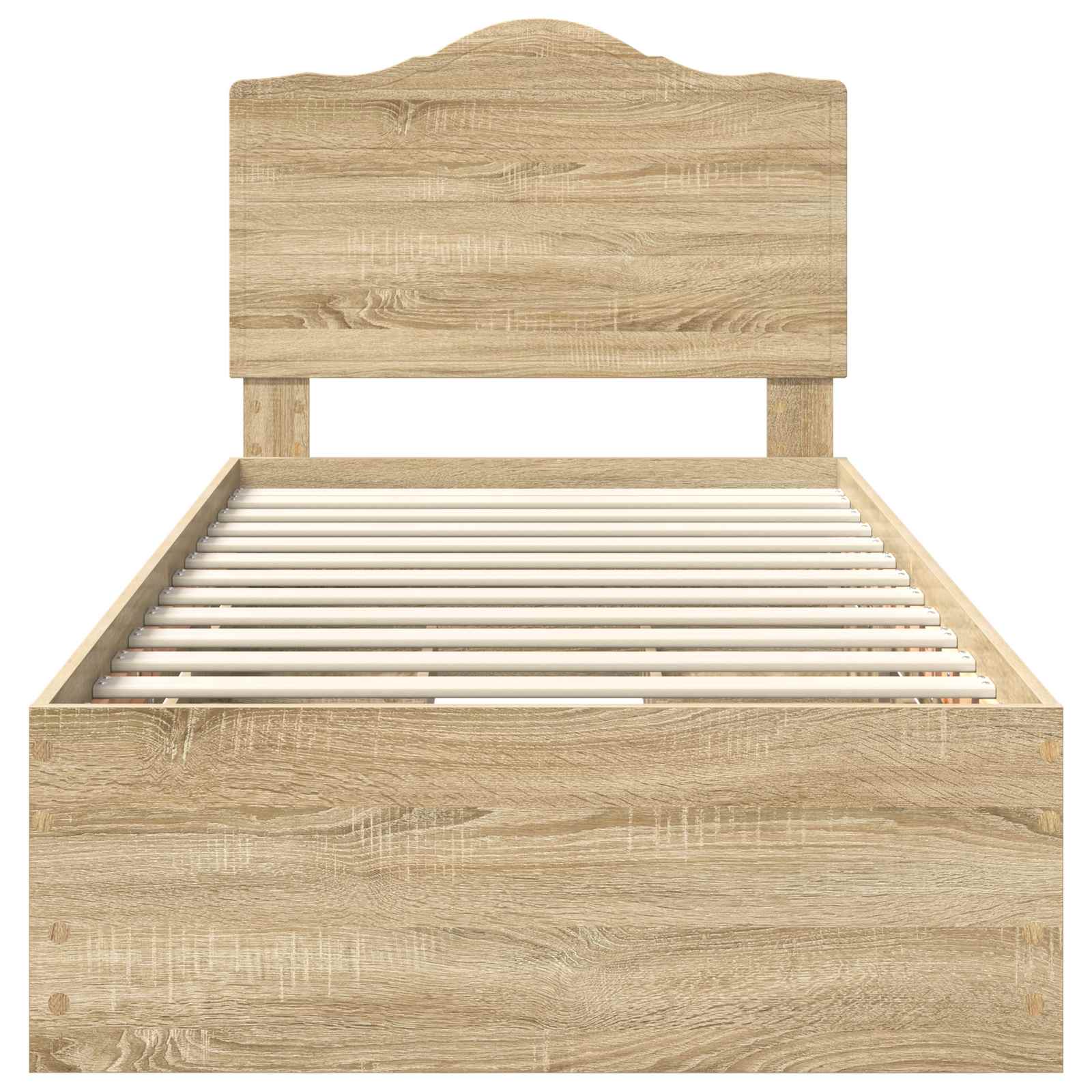 Bedframe met lade Sonoma Eiken 90 x 190 cm Ingenieurshout – afbeelding 8
