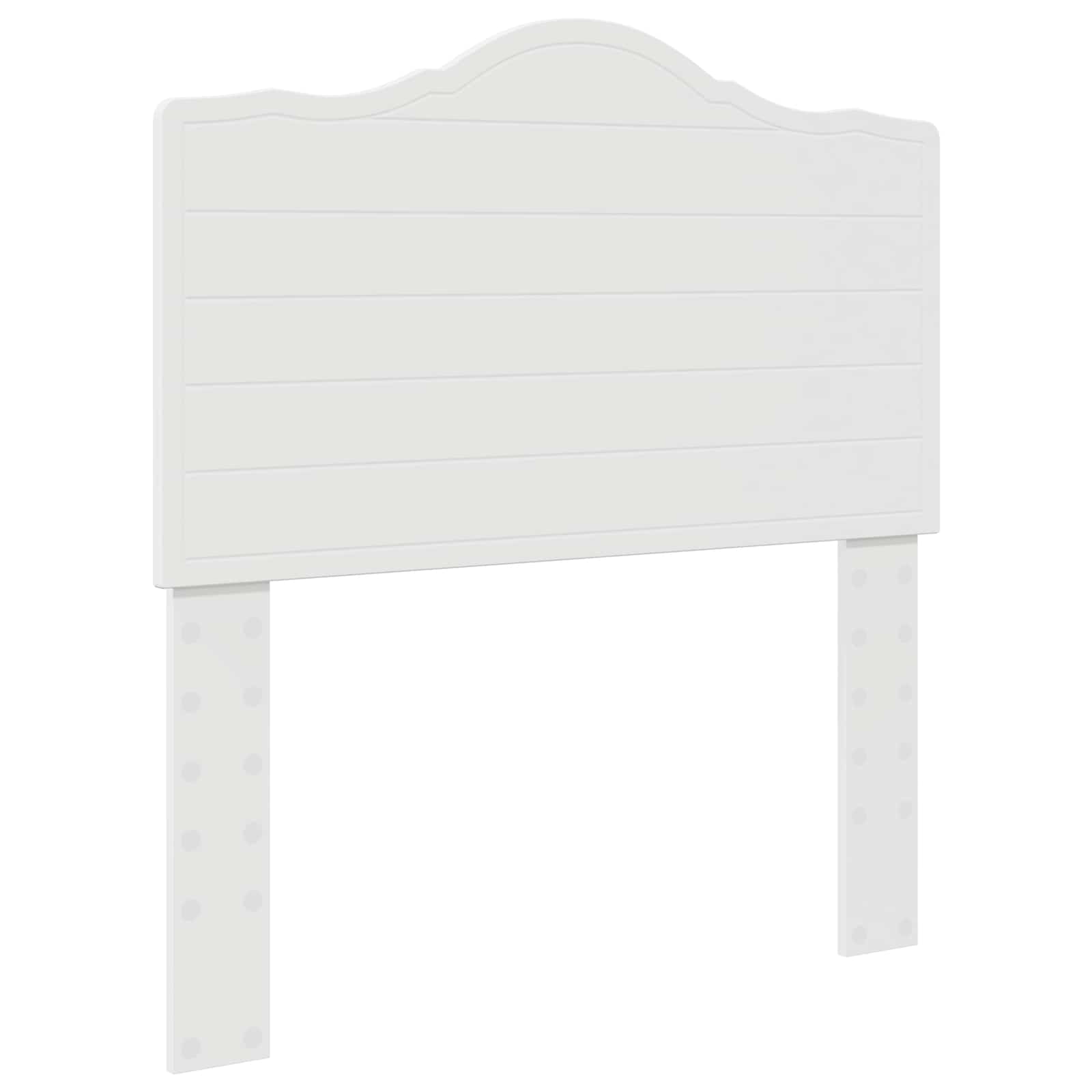 Opslag bed met hoofdeinde met lade Wit 90 x 190 cm Bewerkt hout – afbeelding 7