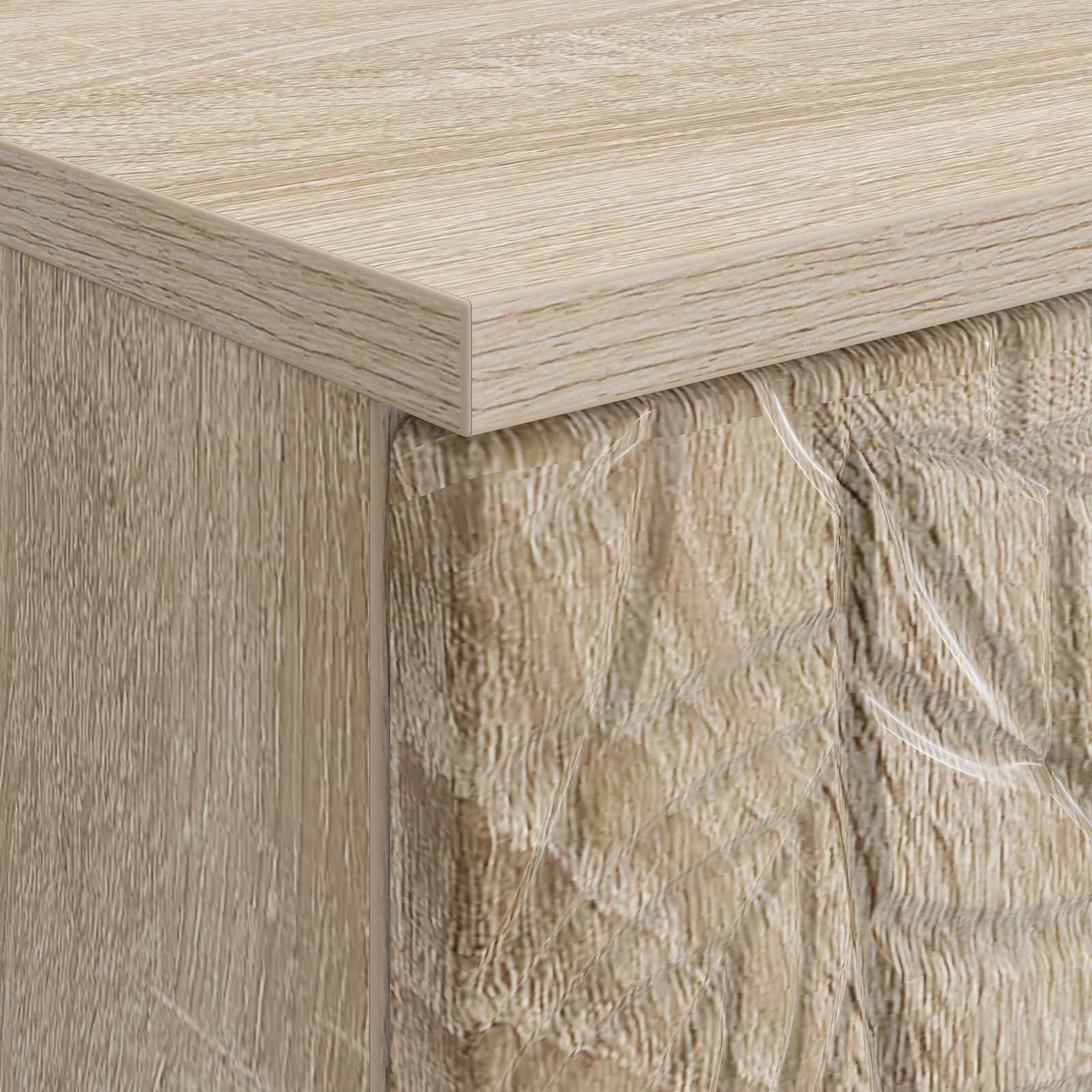 Bureau Sonoma Eiken Bewerkt hout 142,5 x 50 x 75 cm – afbeelding 7