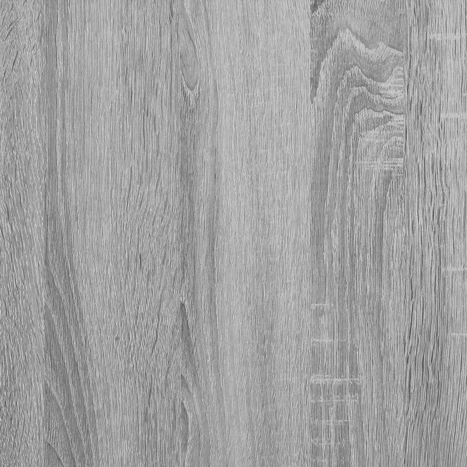 Bureau Grijs Sonoma Bewerkt hout 142,5 x 50 x 75 cm – afbeelding 9