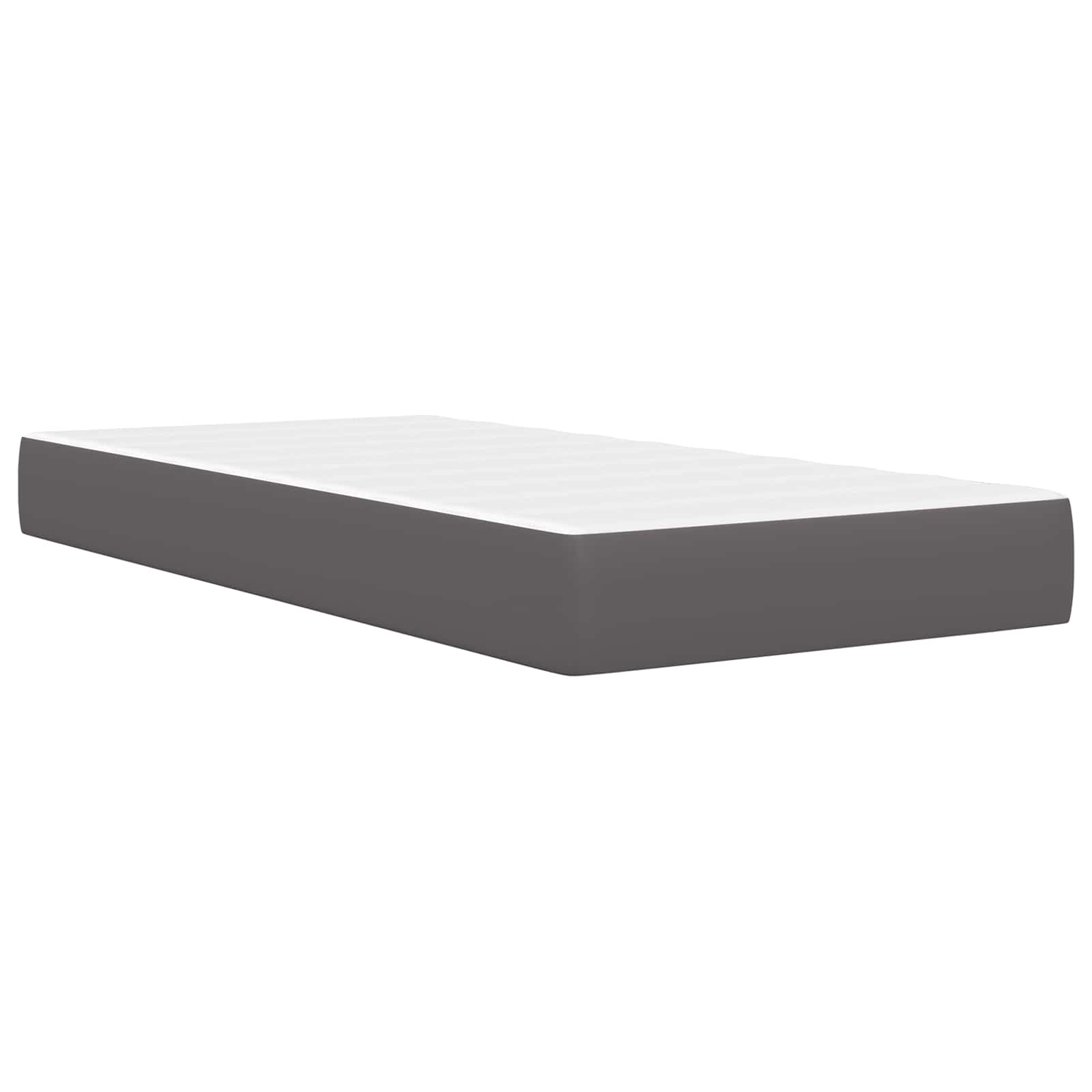 Bedframe met LED-stripverlichting met hoofdeinde Kunstleer – afbeelding 7