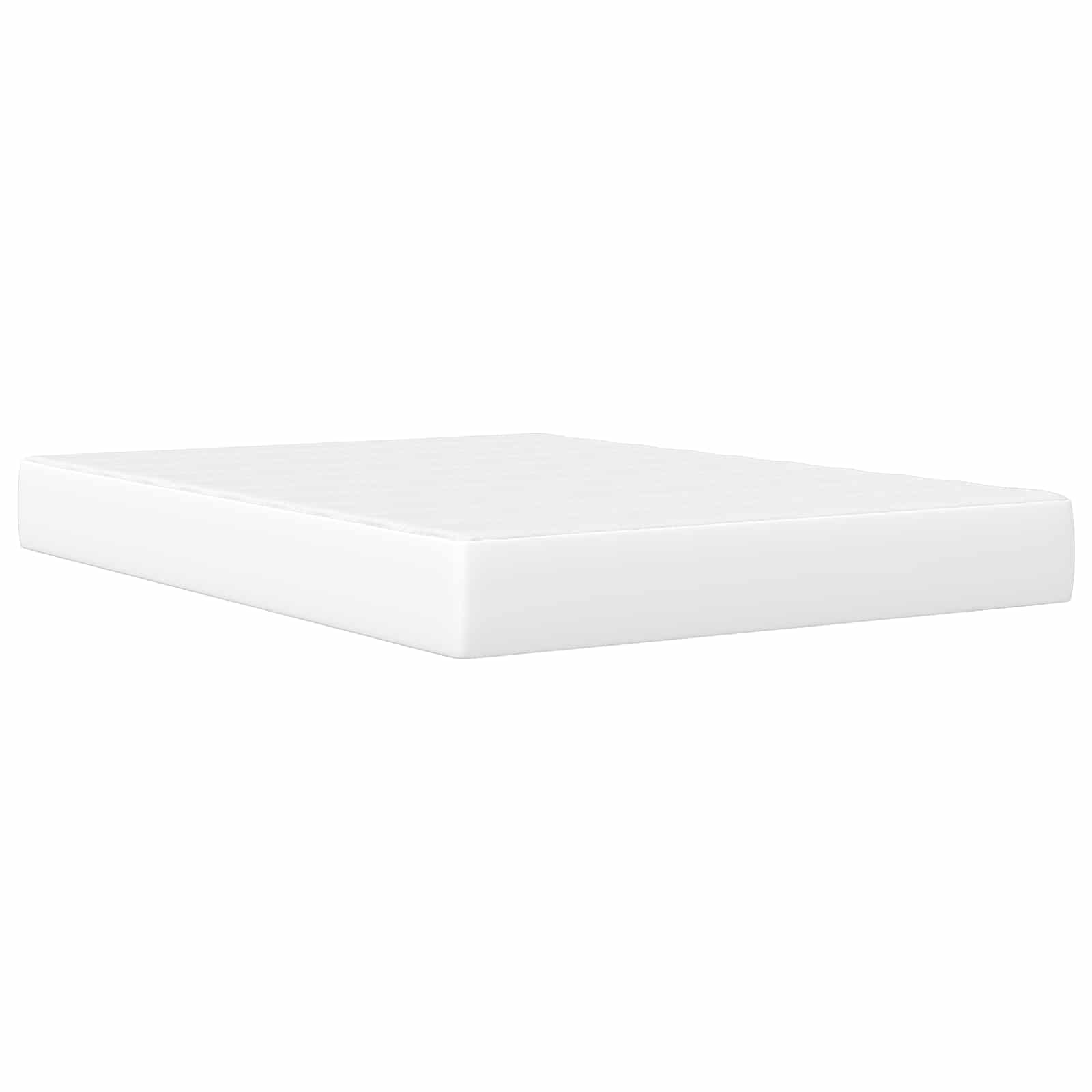 Bedframe met hoofdeinde Wit 120 x 190 cm Kunstleer – afbeelding 5
