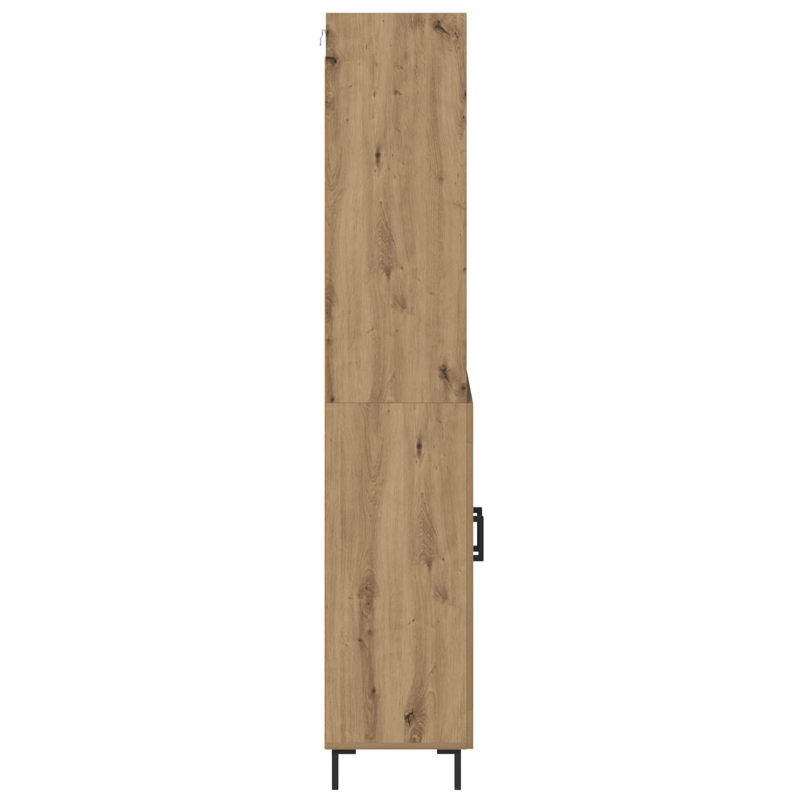 Hoge kast Artisan Eiken 69,5 x 34 x 180 cm Bewerkt hout – afbeelding 9