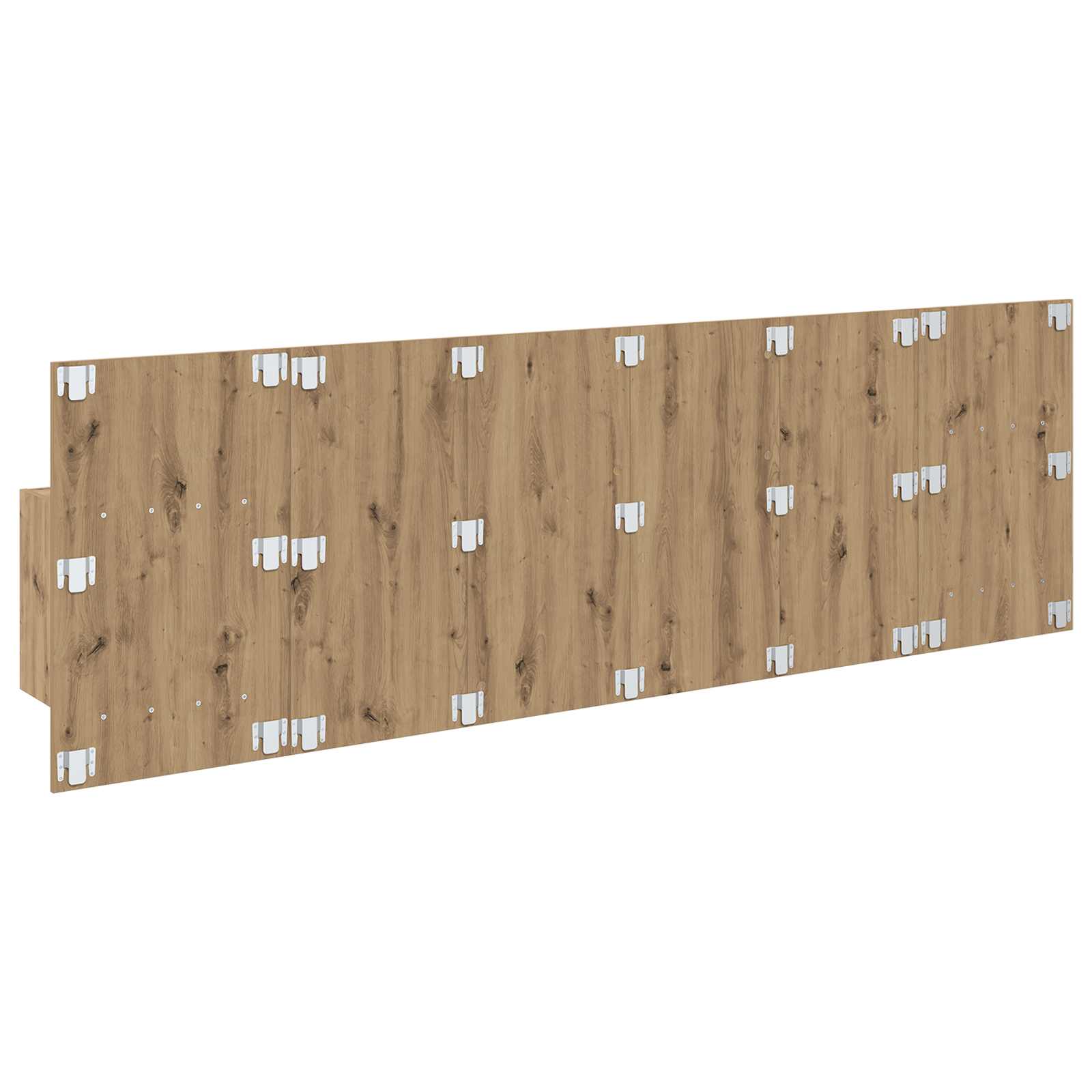 Hoofdbord Met Kast met lade 3 pcs Artisan Eiken Bewerkt hout – afbeelding 9