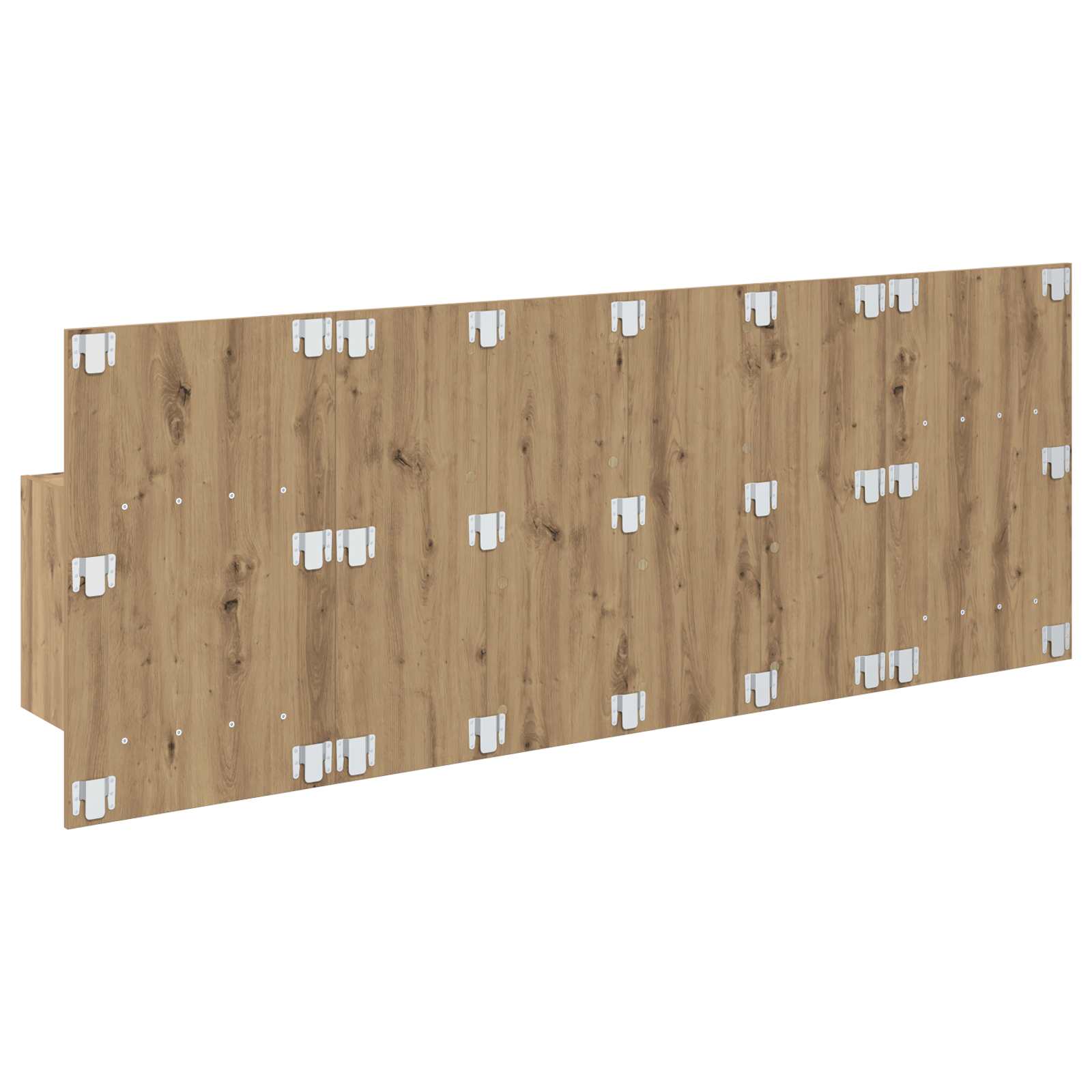 Hoofdbord Met Kast 3 st Artisan Eiken Bewerkt hout – afbeelding 9
