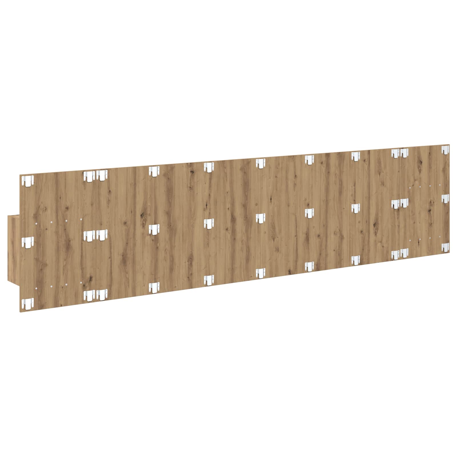 Hoofdbord Met Kast 3 st Artisan Eiken Bewerkt hout – afbeelding 9