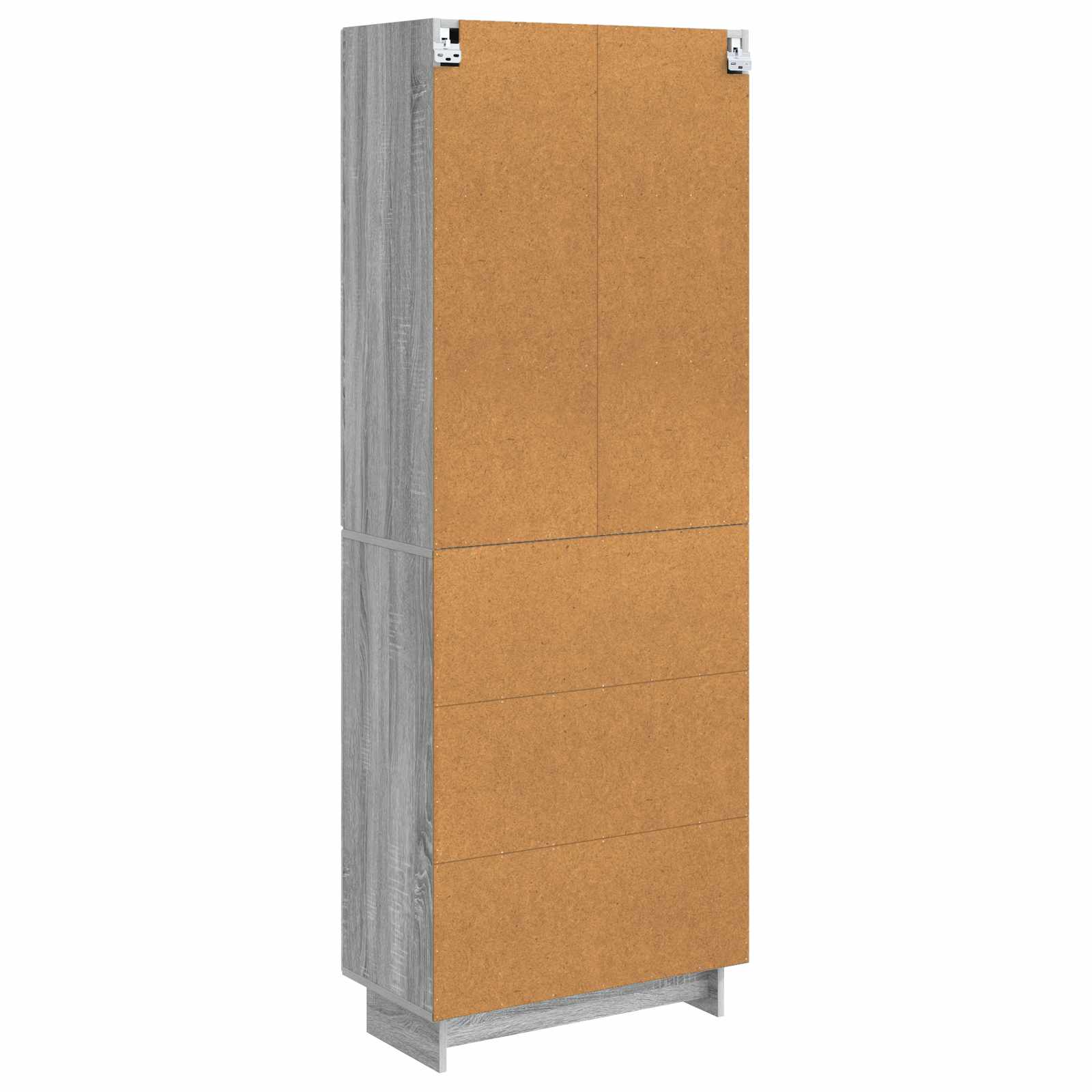 Kastenset 2 pcs Grijs Sonoma 66 x 34,5 x 90 cm Bewerkt hout – afbeelding 7