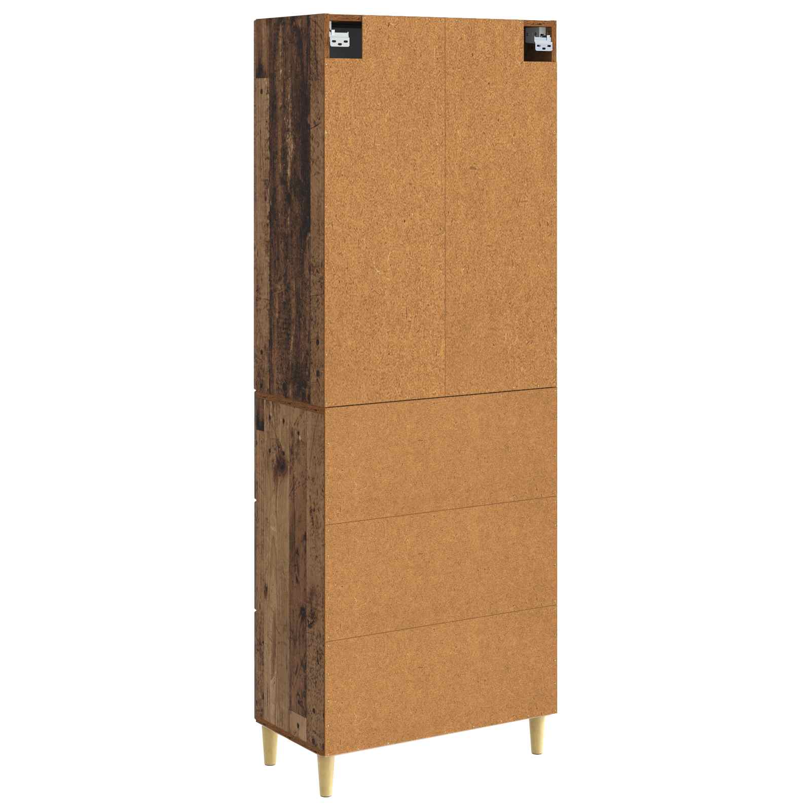Kastenset 2 pcs Oud hout 66 x 34,5 x 90 cm Bewerkt hout – afbeelding 7