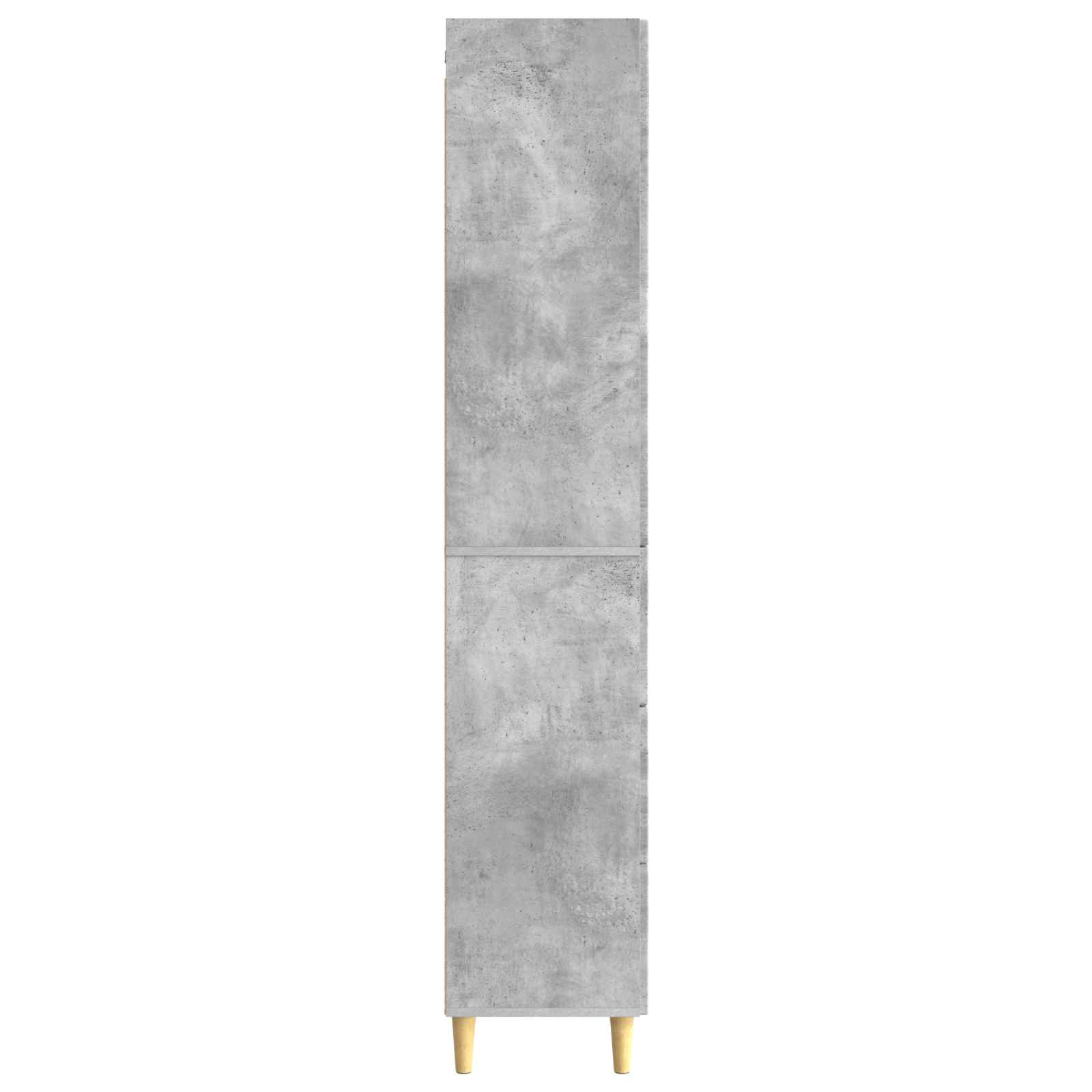 Kastenset 2 pcs Betongrijs 66 x 34,5 x 90 cm Bewerkt hout – afbeelding 6