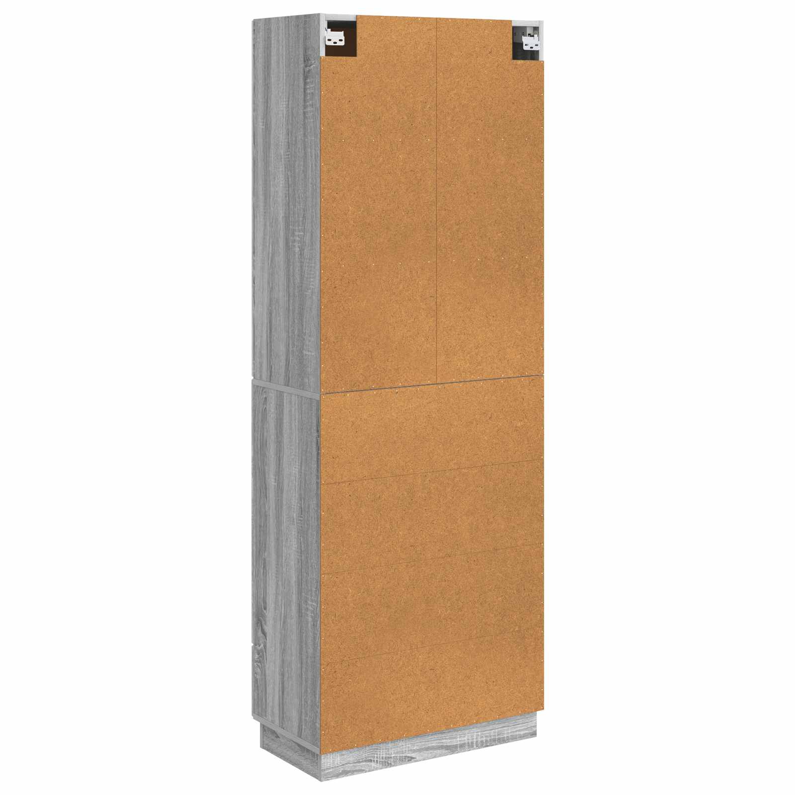 Kastenset 2 pcs Grijs Sonoma 66 x 34,5 x 87 cm Bewerkt hout – afbeelding 7
