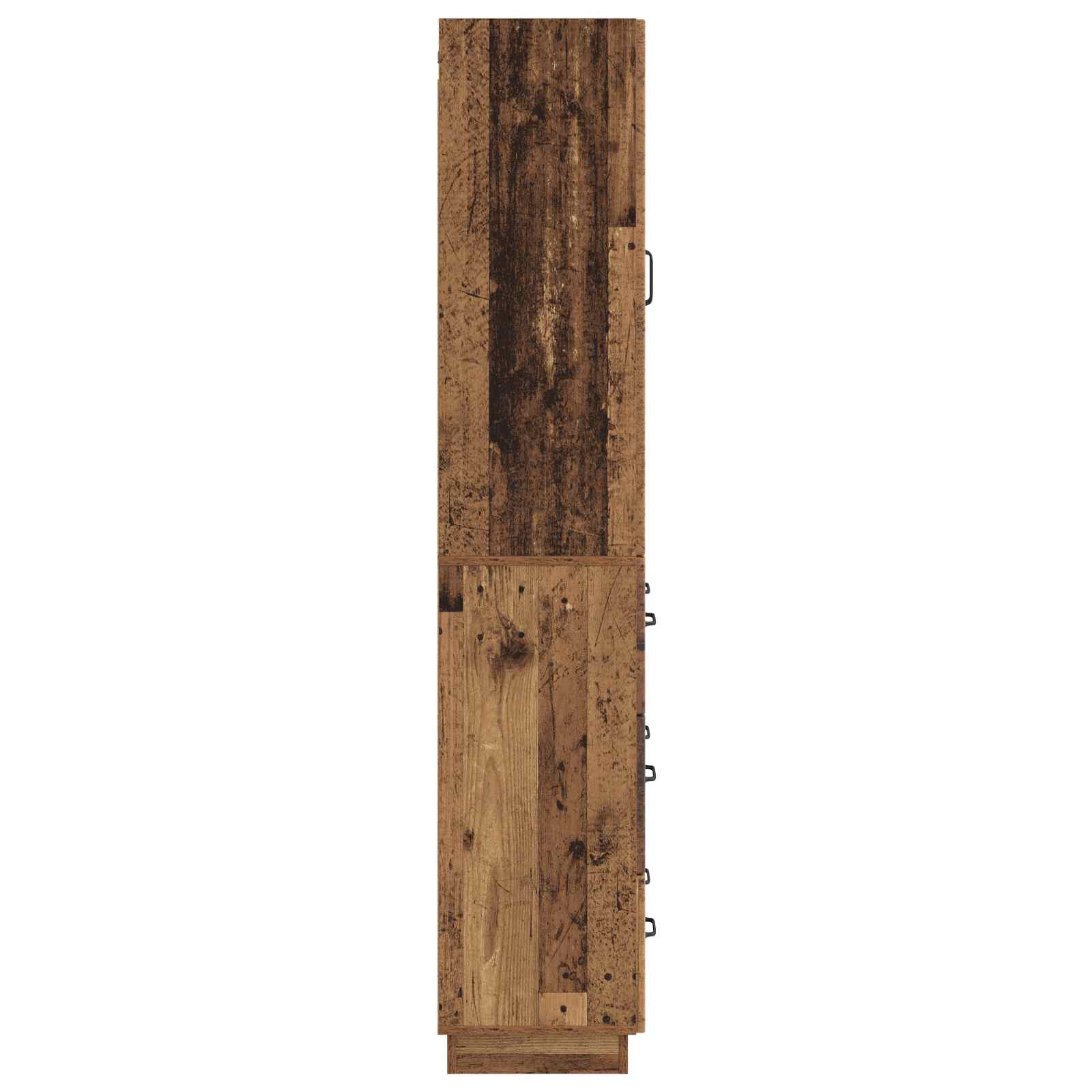 Kastenset 2 pcs Oud hout 66 x 34,5 x 87 cm Bewerkt hout – afbeelding 6