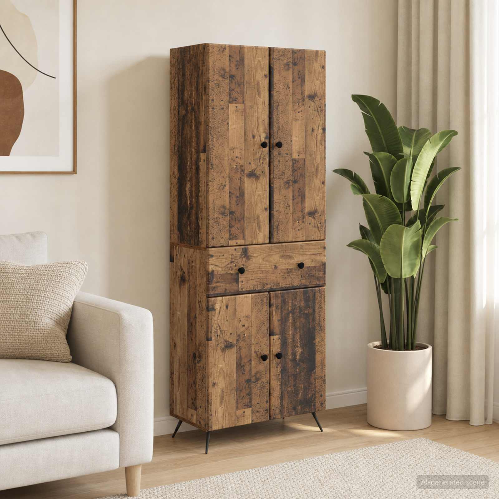 2 pcs Oud hout – afbeelding 1