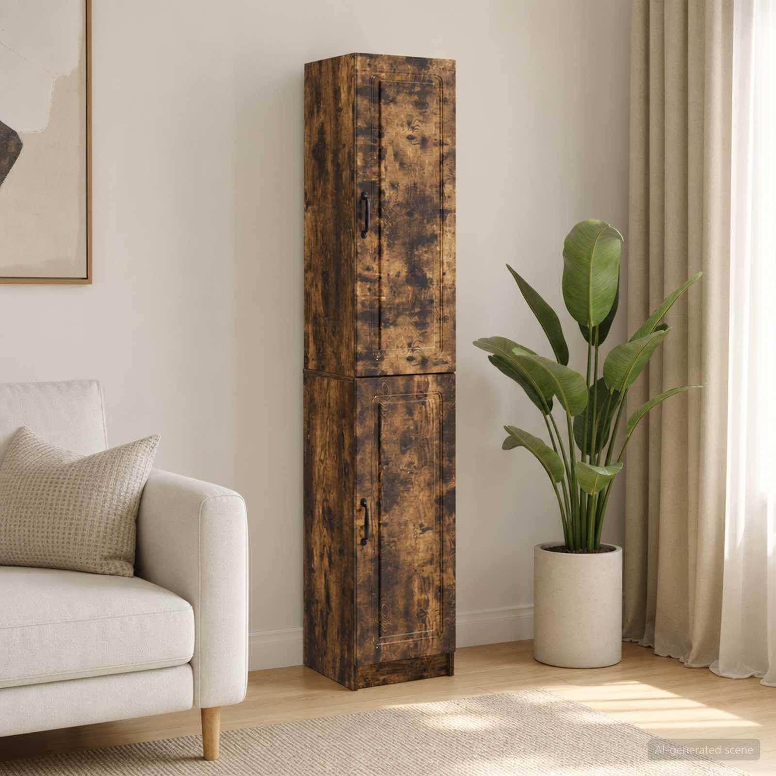Kastenset 2 pcs Bewerkt hout – afbeelding 1