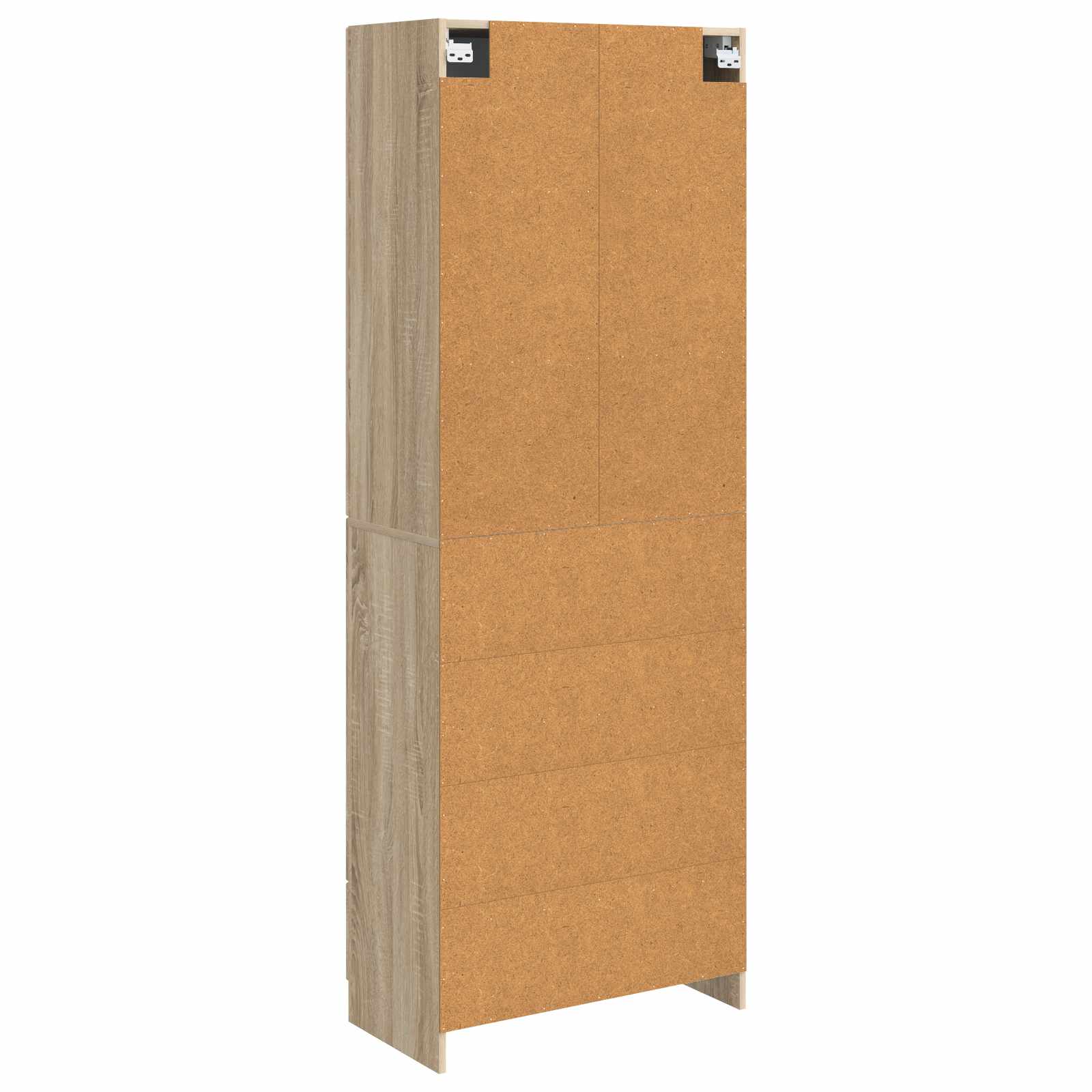 Kastenset 2 pcs Sonoma Eiken 66 x 34,5 x 87 cm Bewerkt hout – afbeelding 7